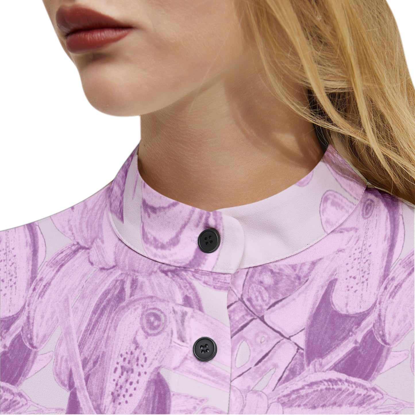 Long Sleeve Button Up Casual Shirt Top