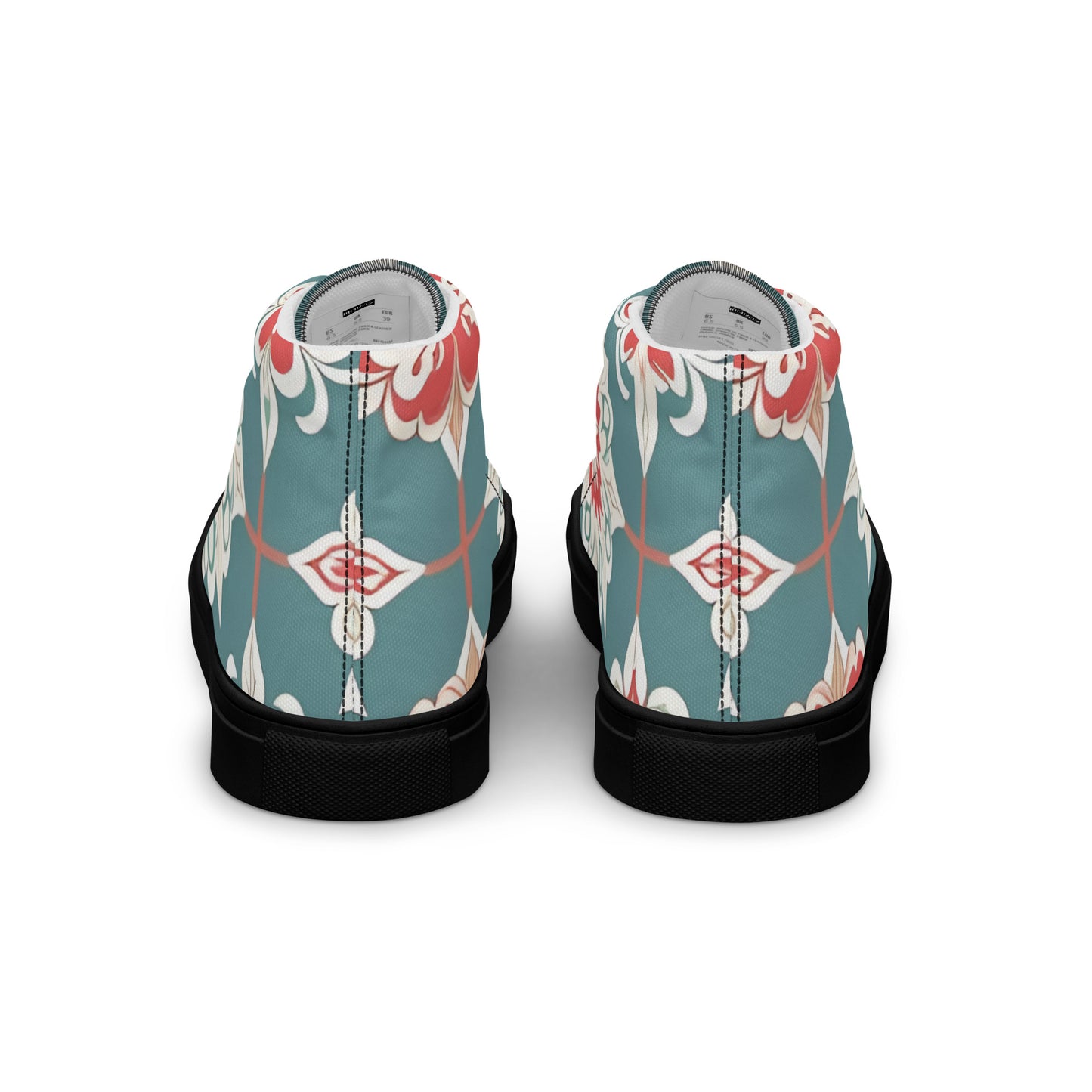 Men’s high top canvas shoes