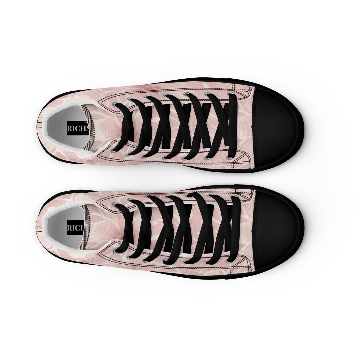 Men’s high top canvas shoes