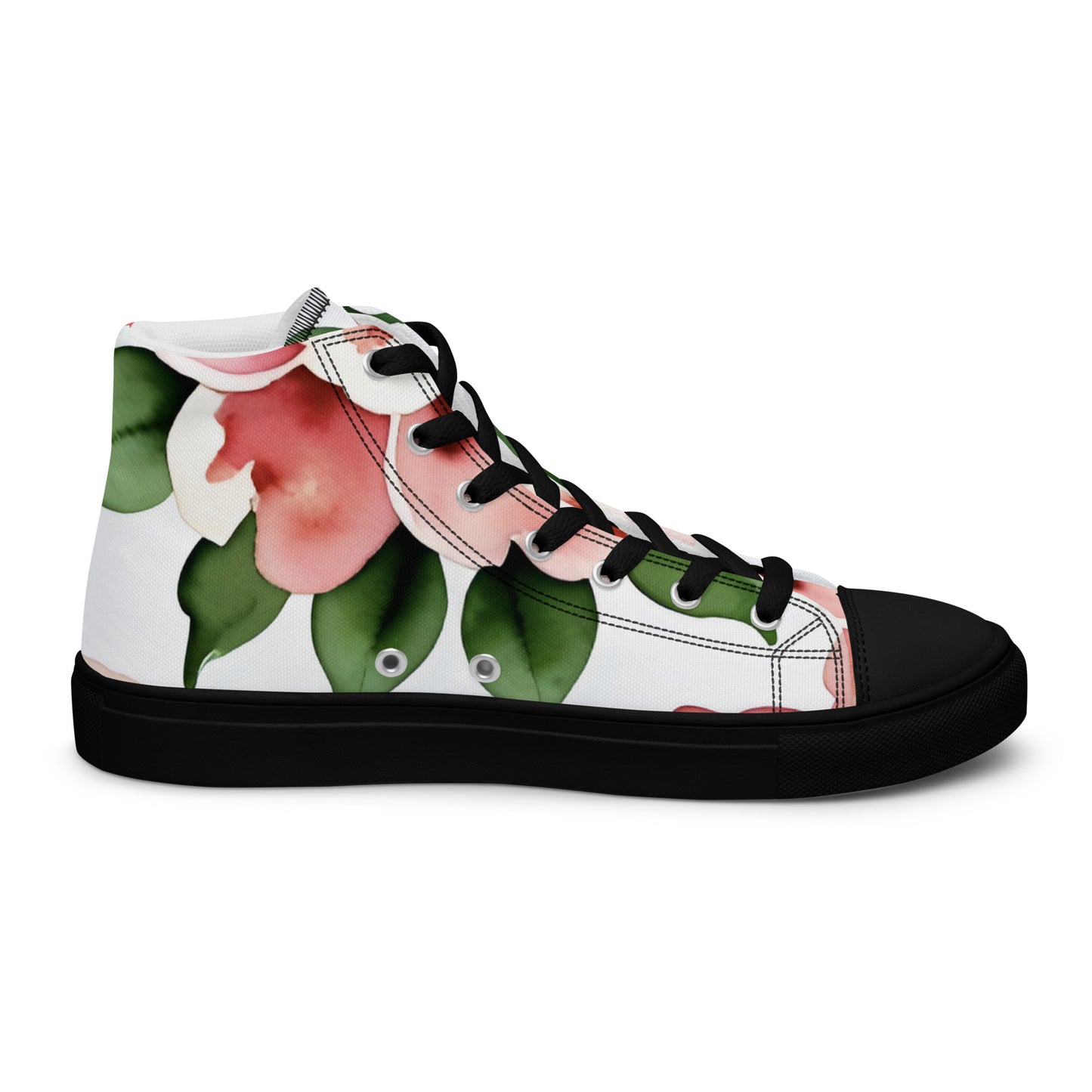 Men’s high top canvas shoes