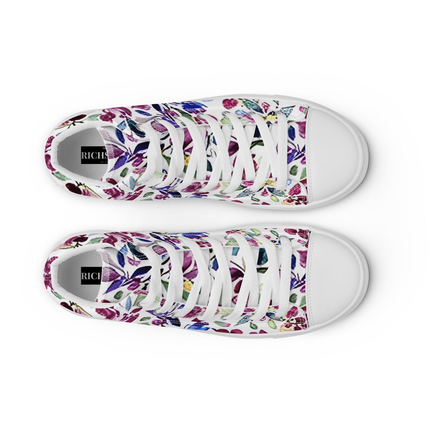 Men’s high top canvas shoes