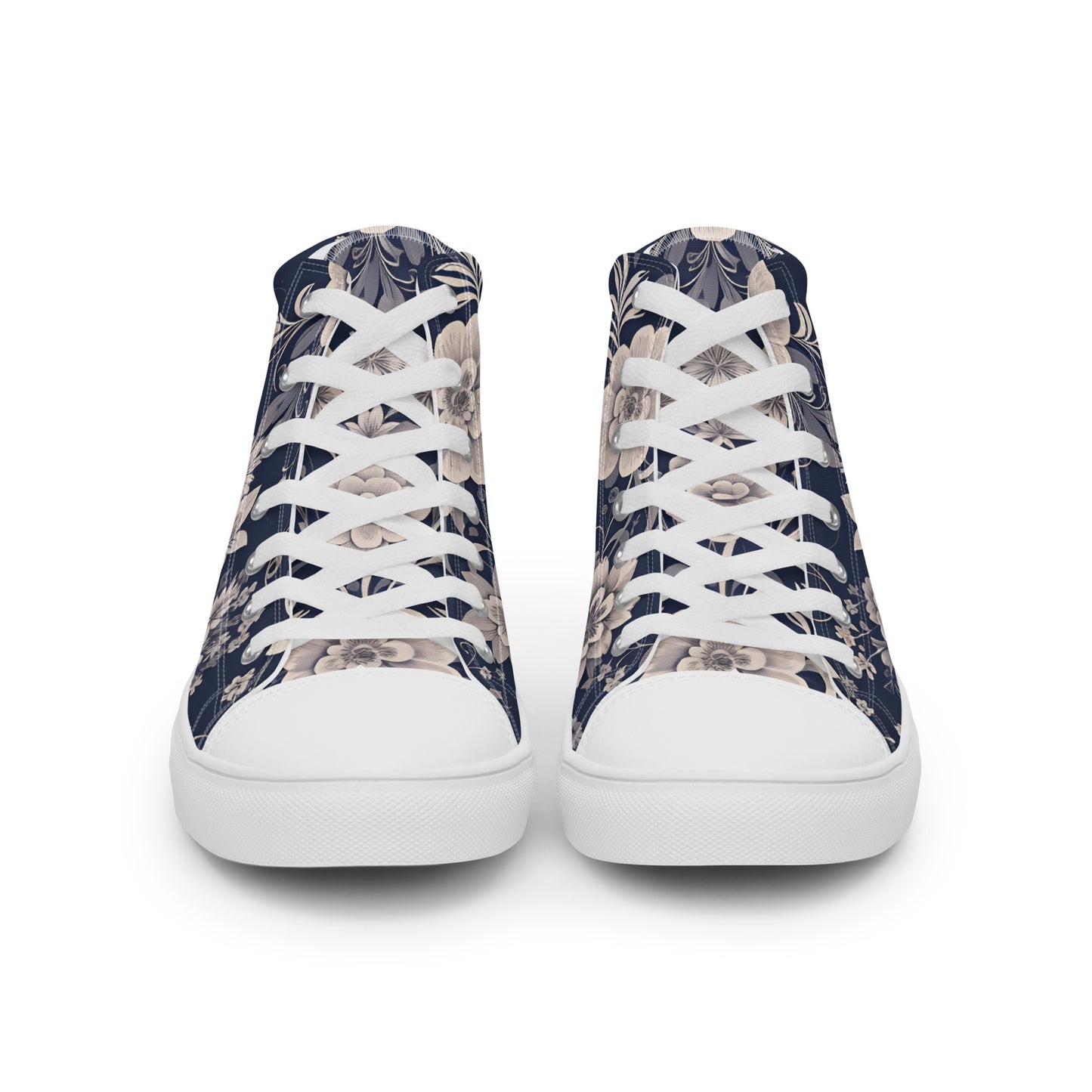Men’s high top canvas shoes