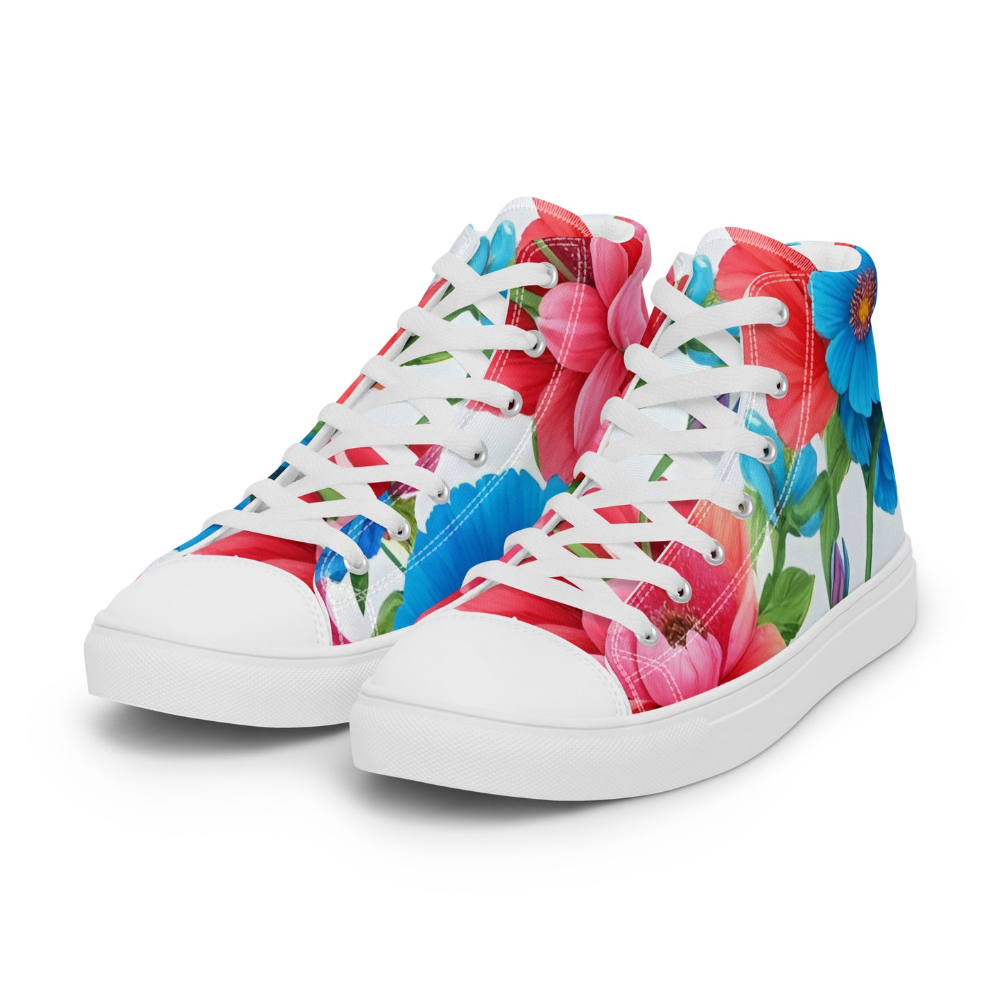 Men’s high top canvas shoes