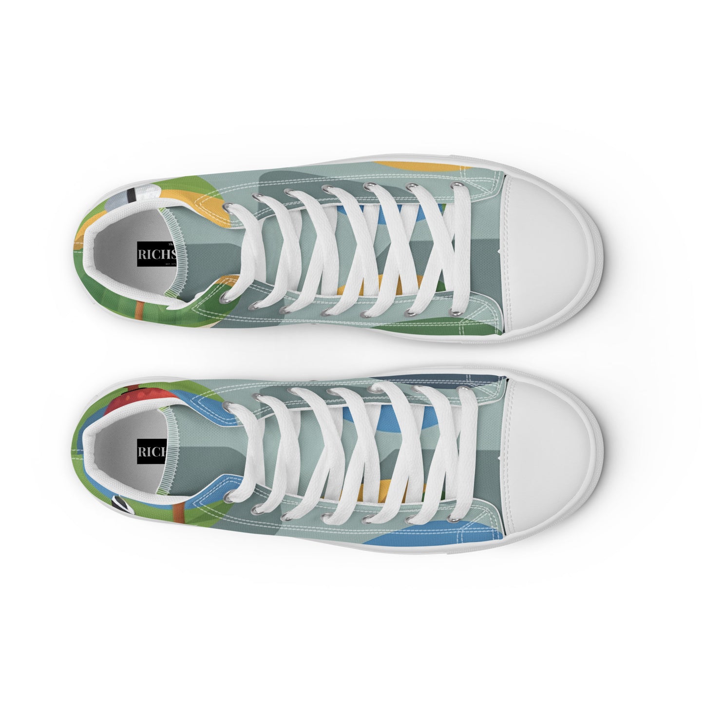 Women’s high top canvas shoes