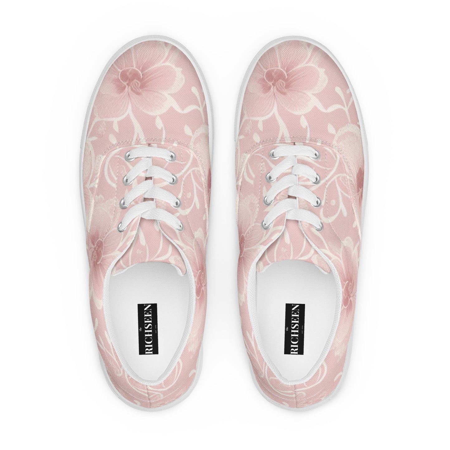 Women’s lace-up canvas shoes