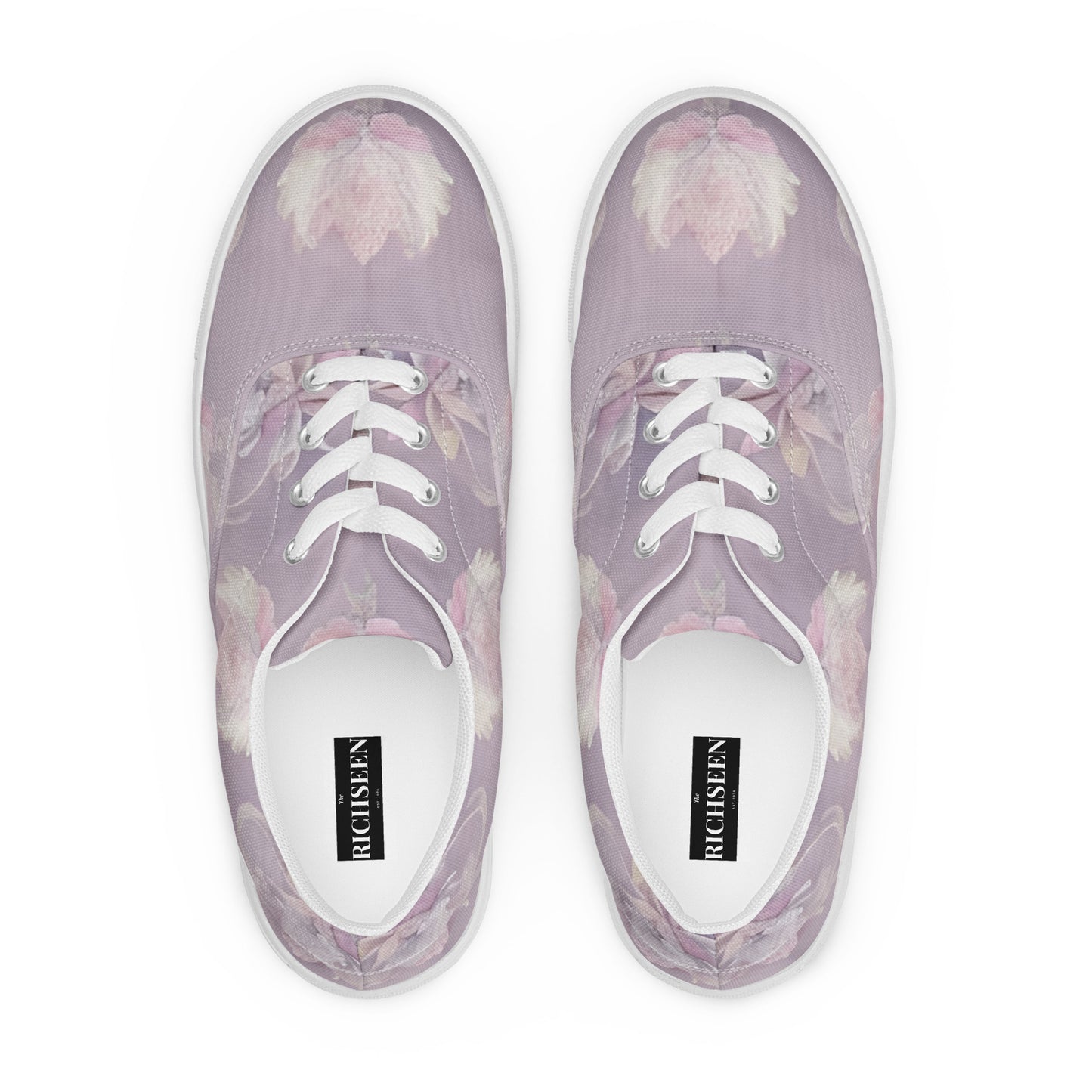 Women’s lace-up canvas shoes