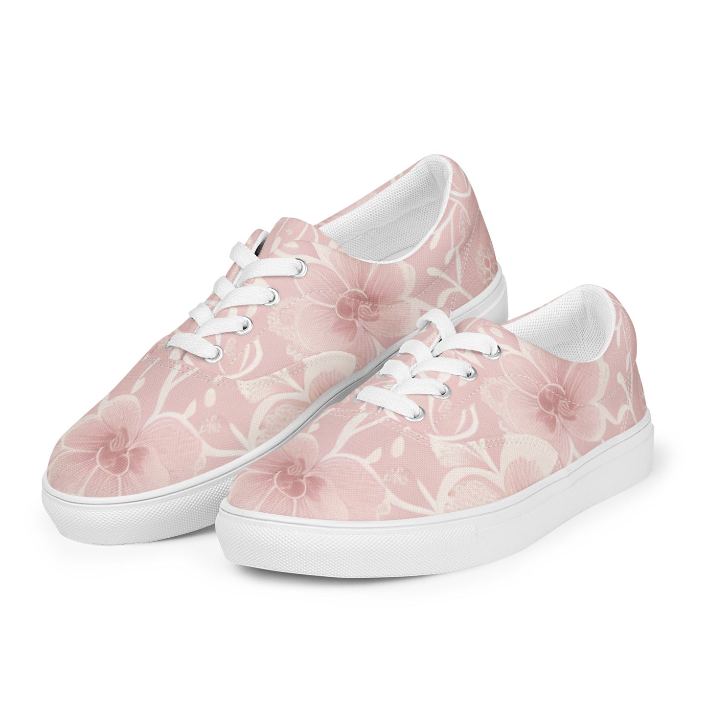 Women’s lace-up canvas shoes