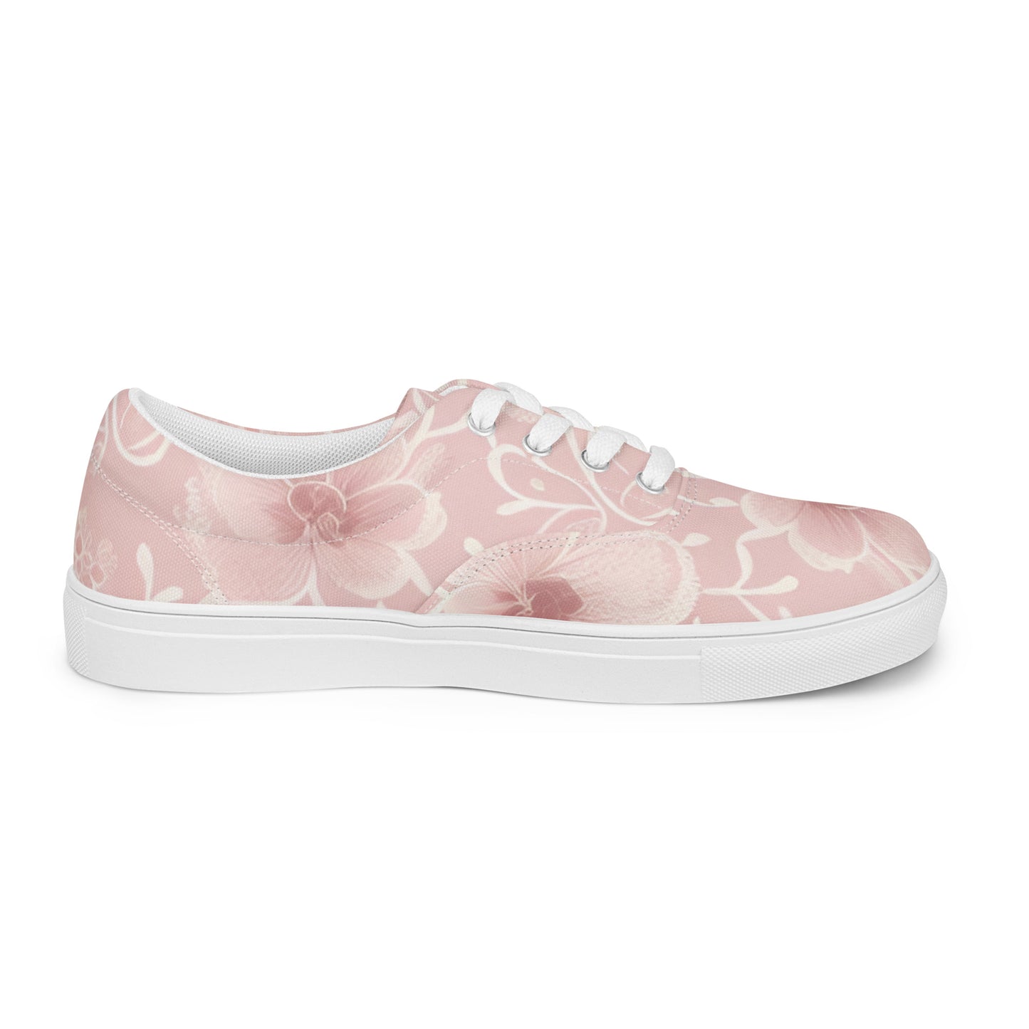 Women’s lace-up canvas shoes