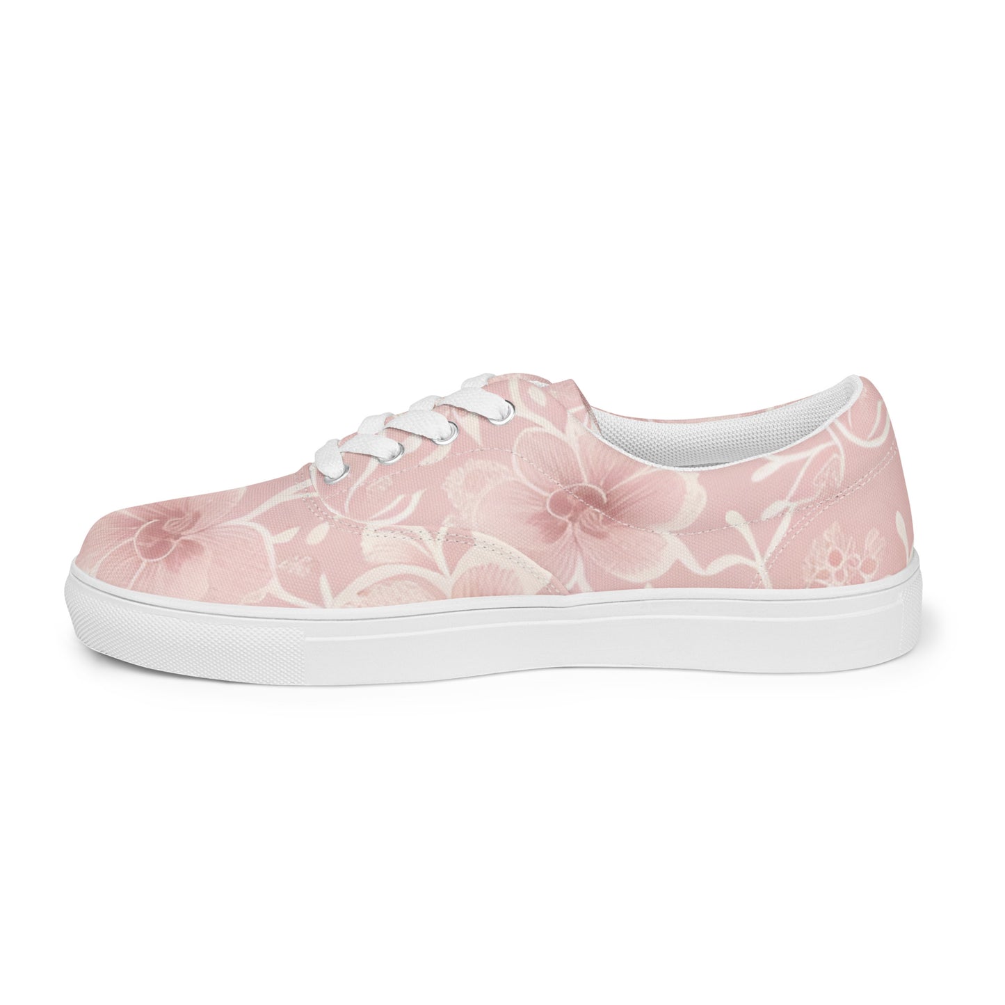 Women’s lace-up canvas shoes