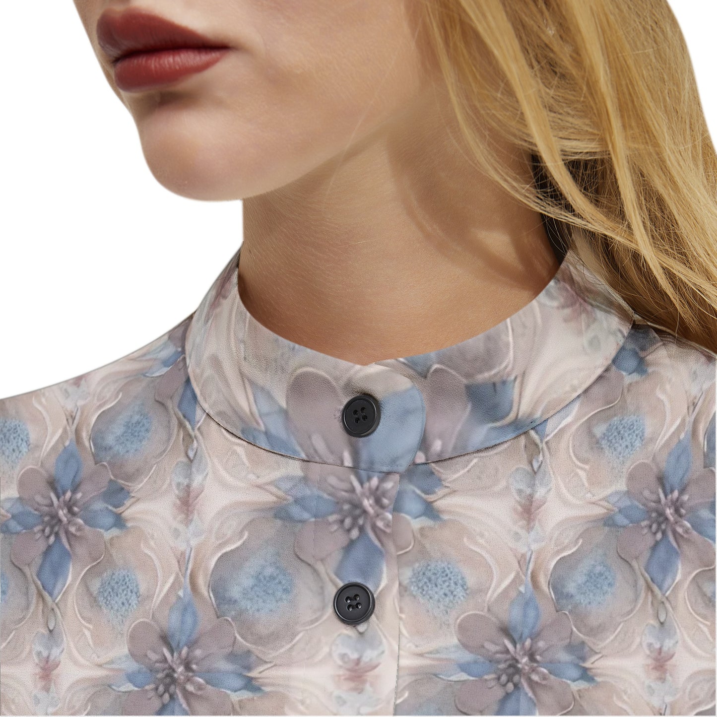 Long Sleeve Button Up Casual Shirt Top