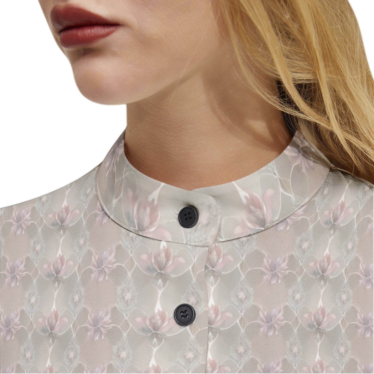 Long Sleeve Button Up Casual Shirt Top