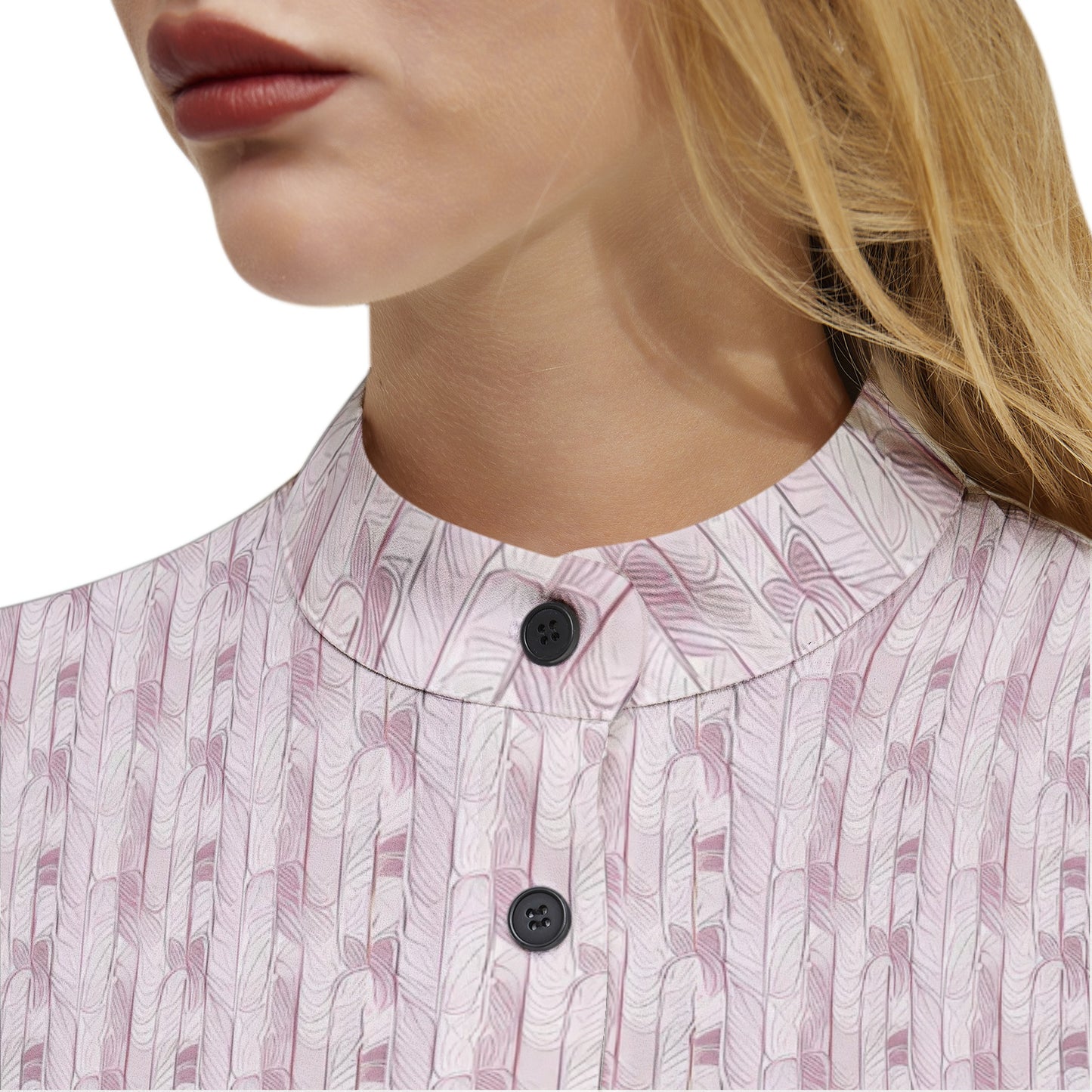 Long Sleeve Button Up Casual Shirt Top