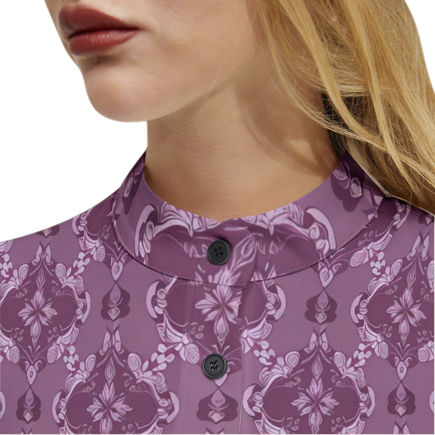 Long Sleeve Button Up Casual Shirt Top