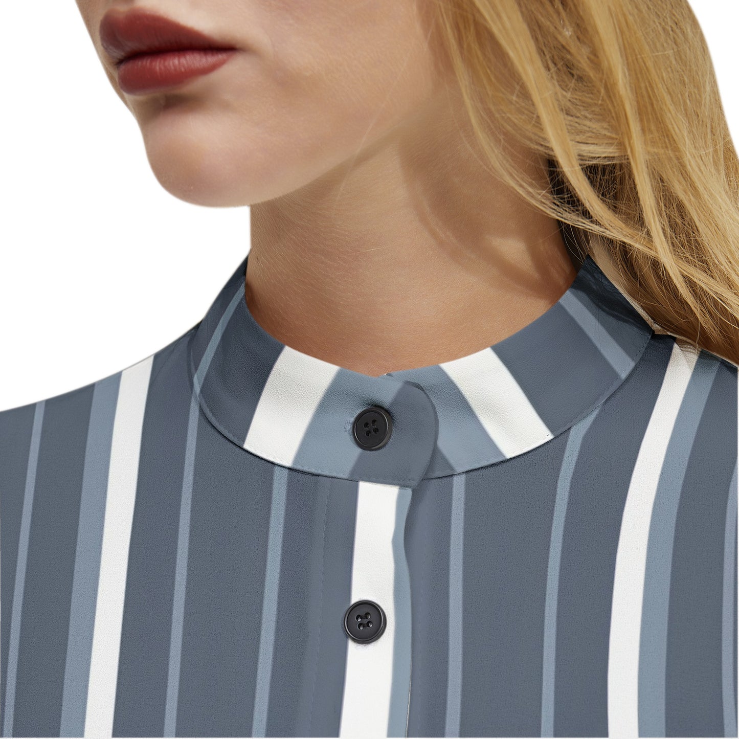 Long Sleeve Button Up Casual Shirt Top