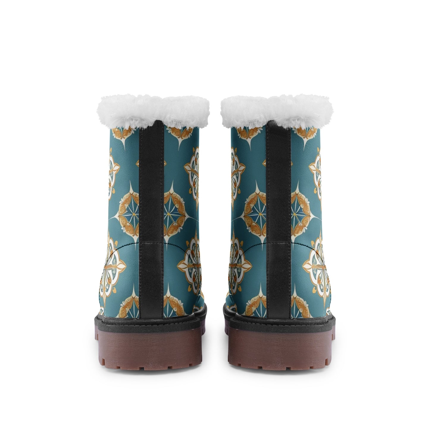 Unisex Lace Up Winter Boots Fashion Comfort Chukka Boots