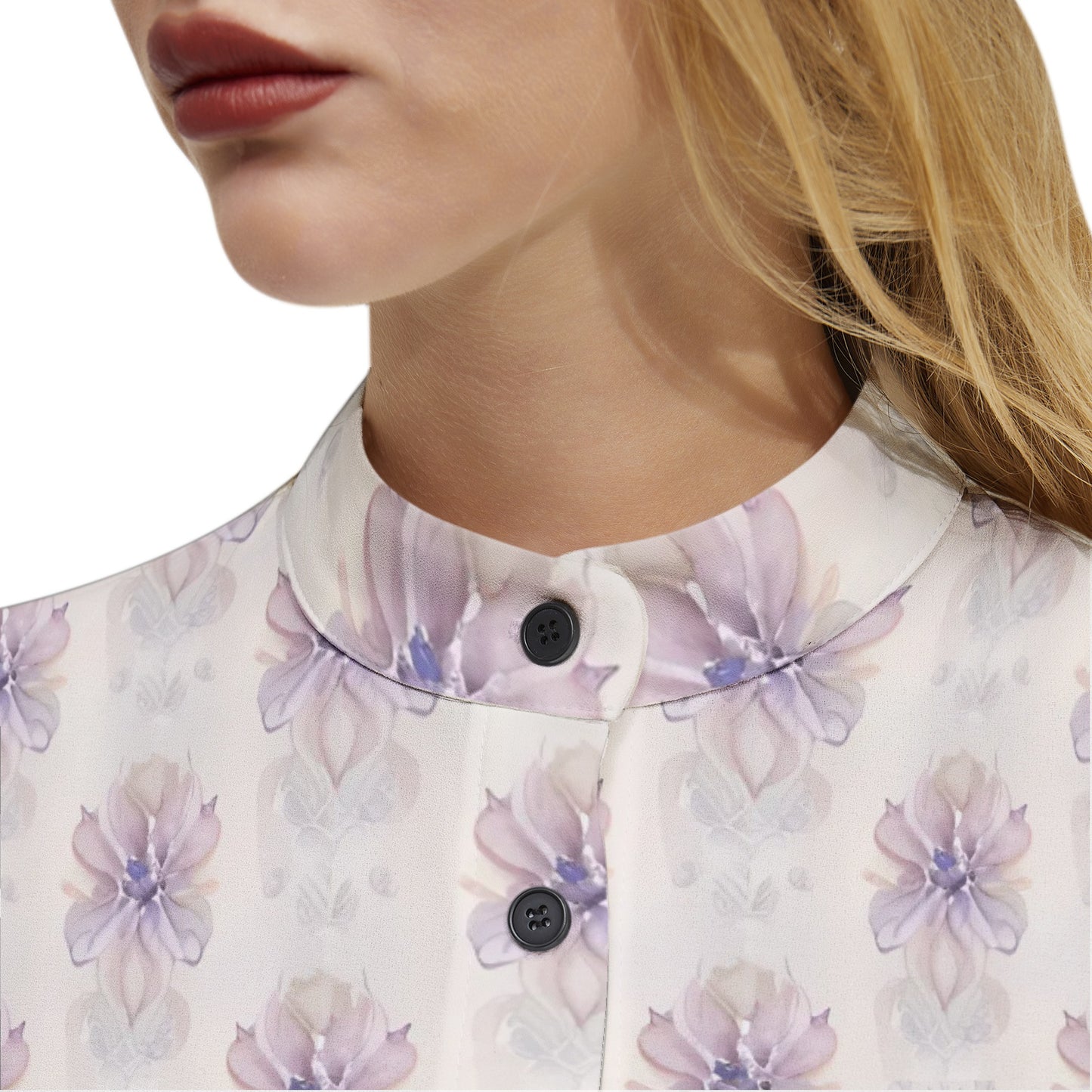 Long Sleeve Button Up Casual Shirt Top