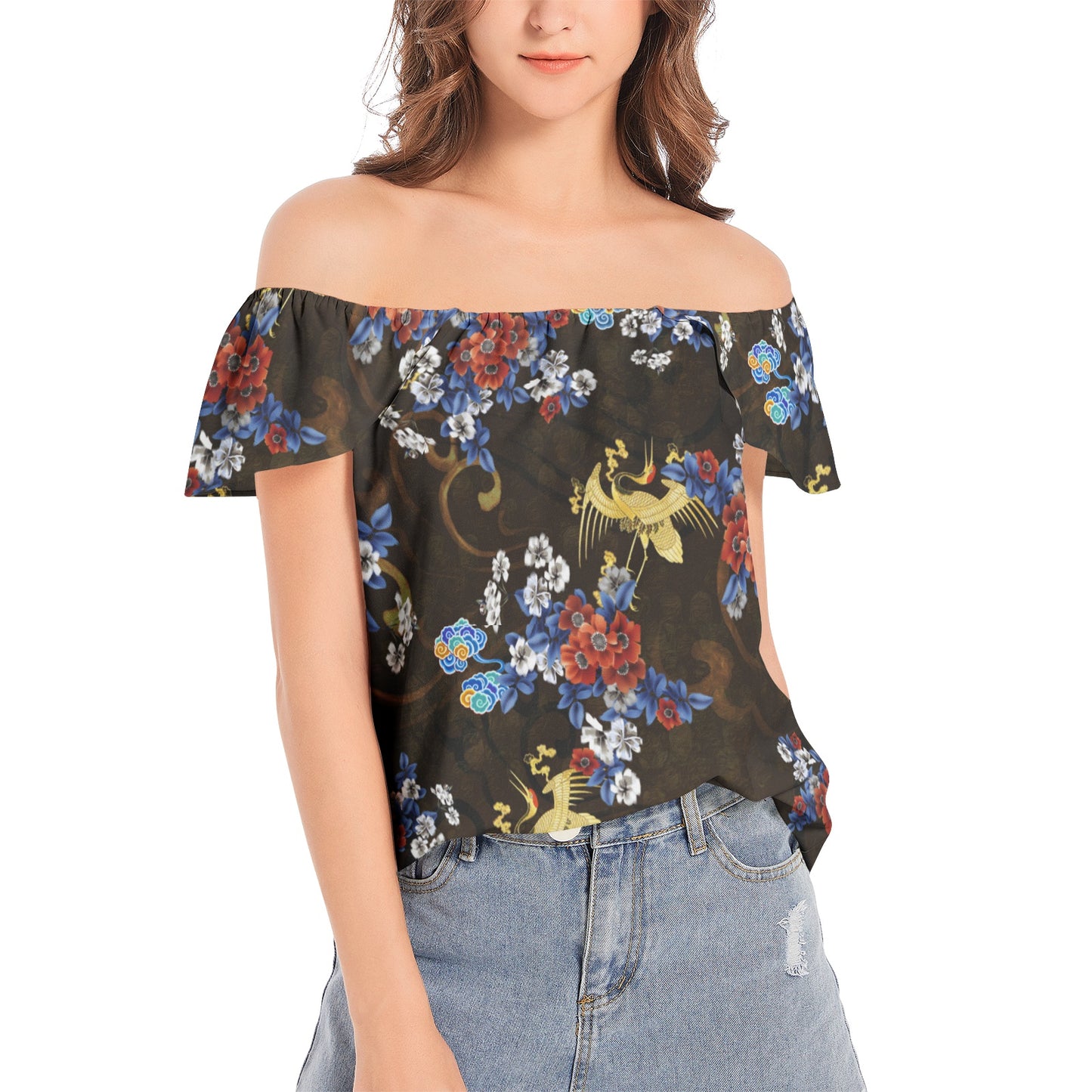 Women's Off The Shoulder Top