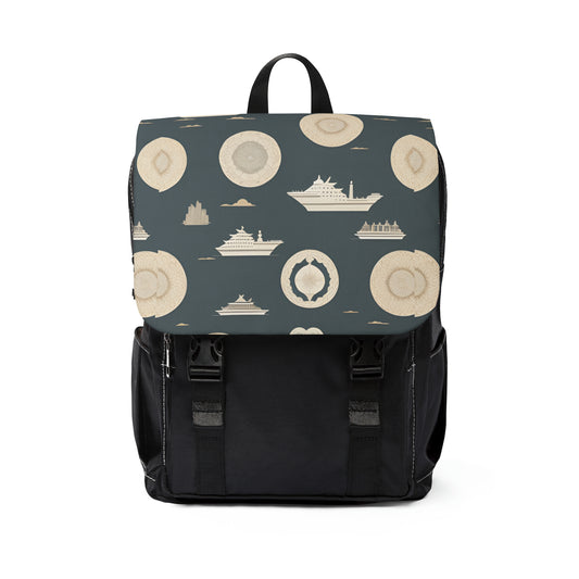 Unisex Casual Shoulder Backpack