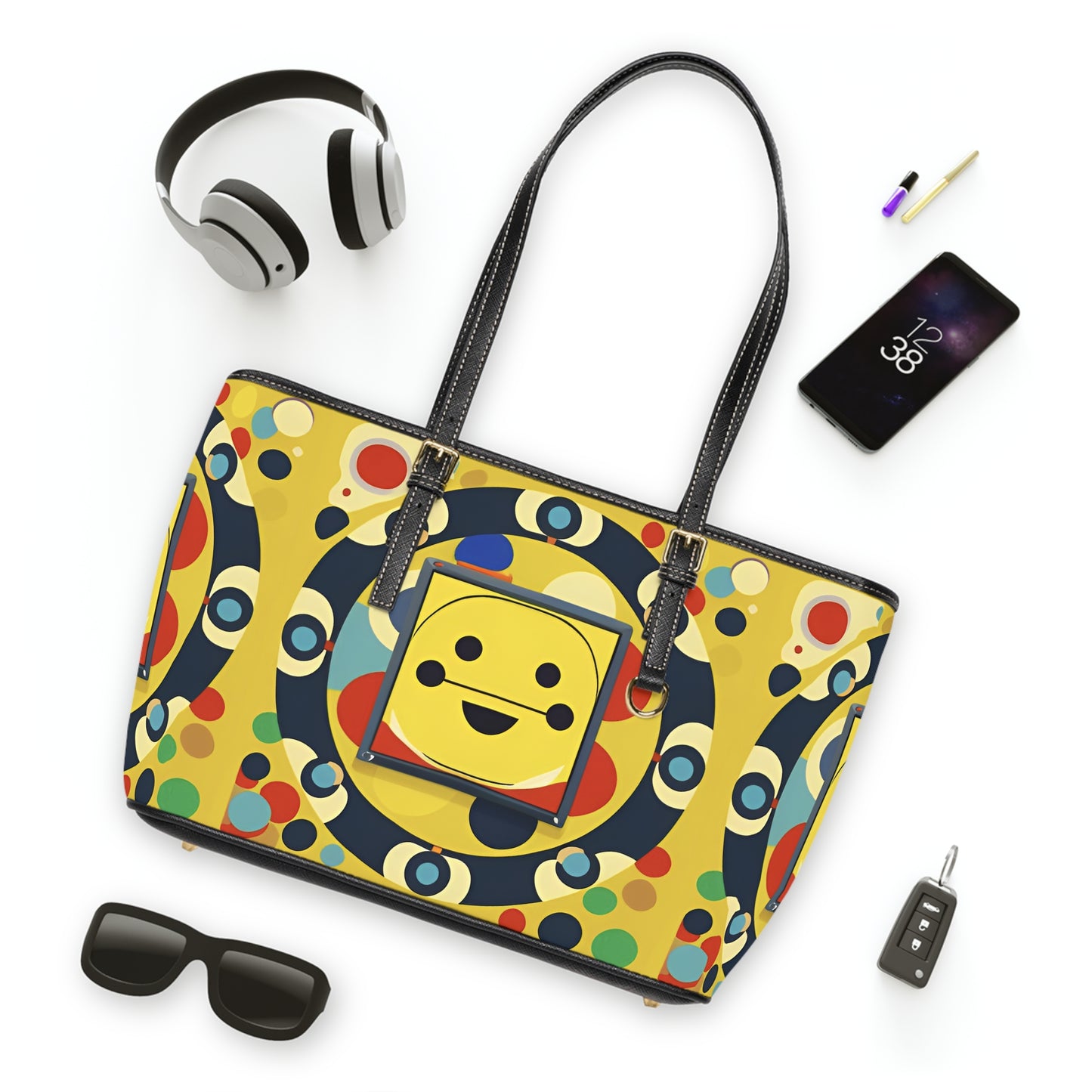 PU Leather Shoulder Bag