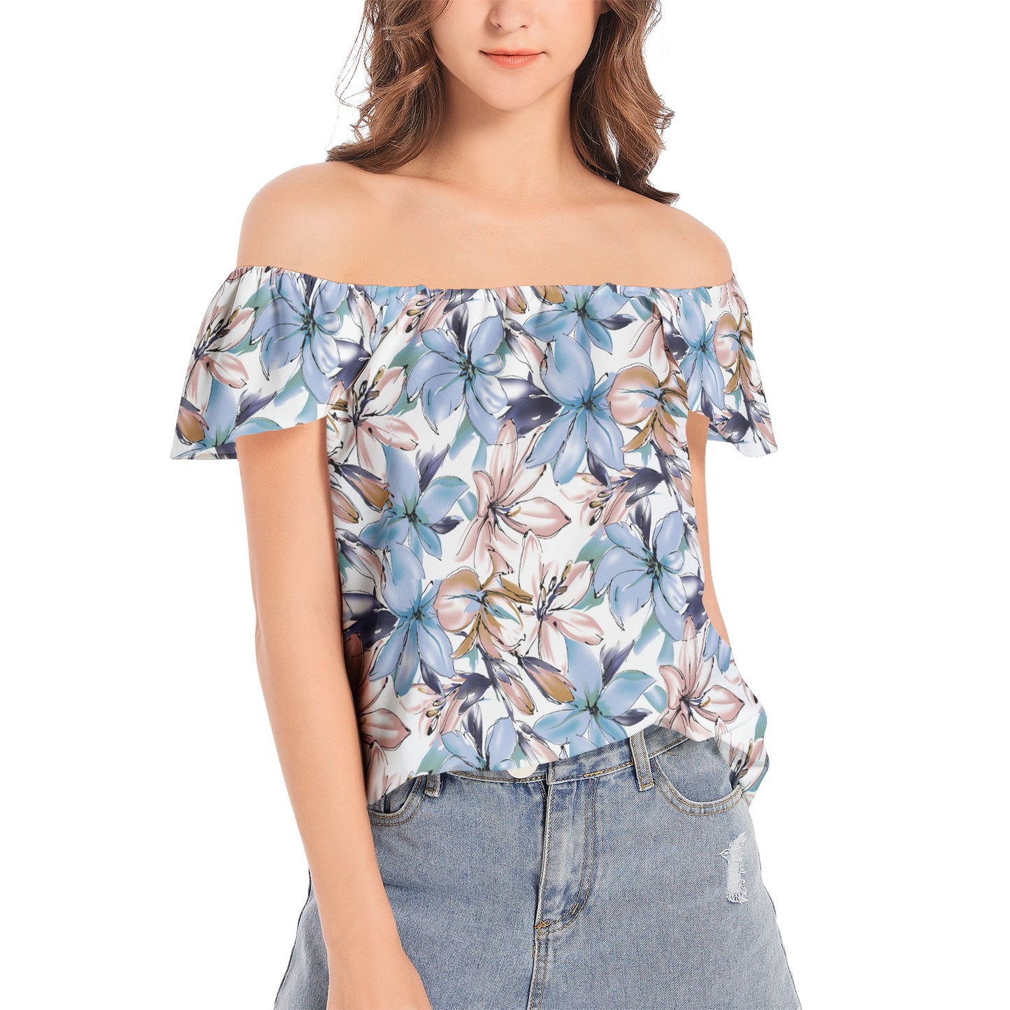 Women's Off The Shoulder Top