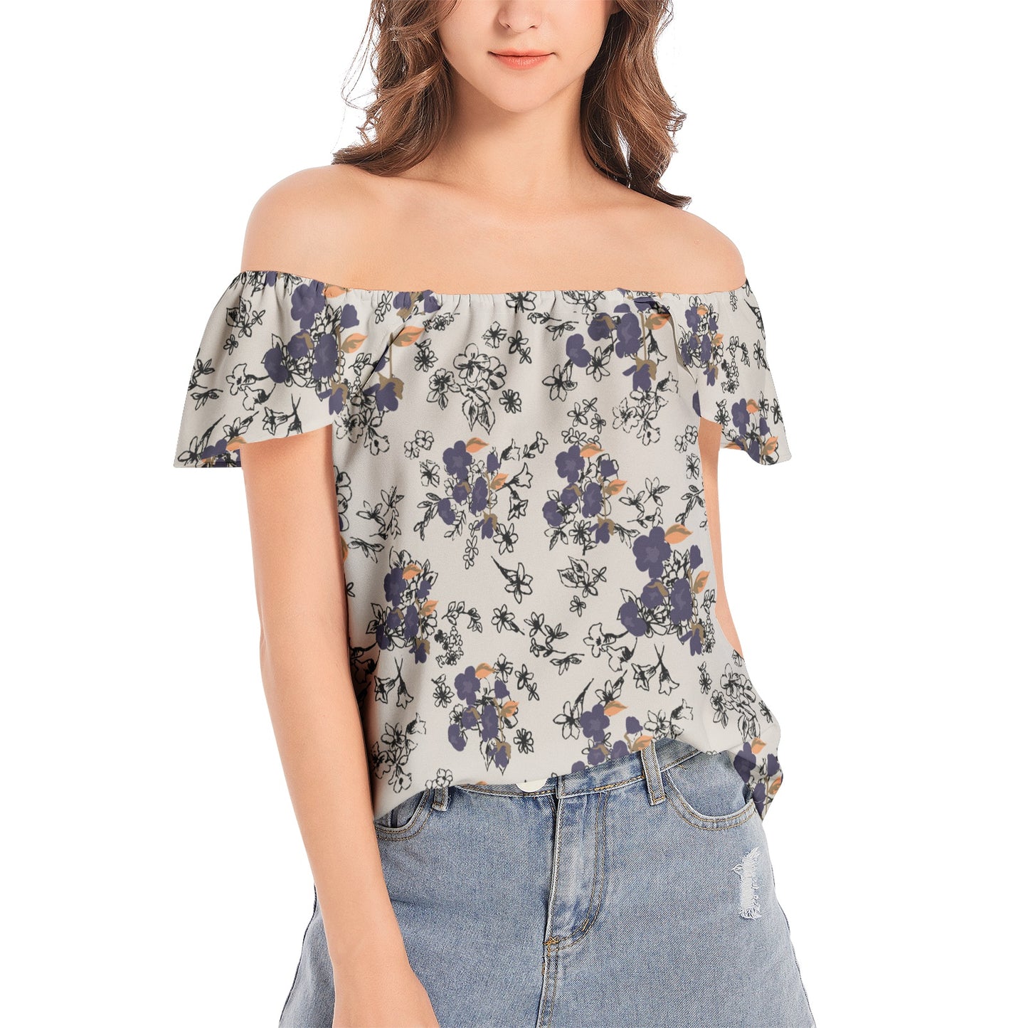 Women's Off The Shoulder Top