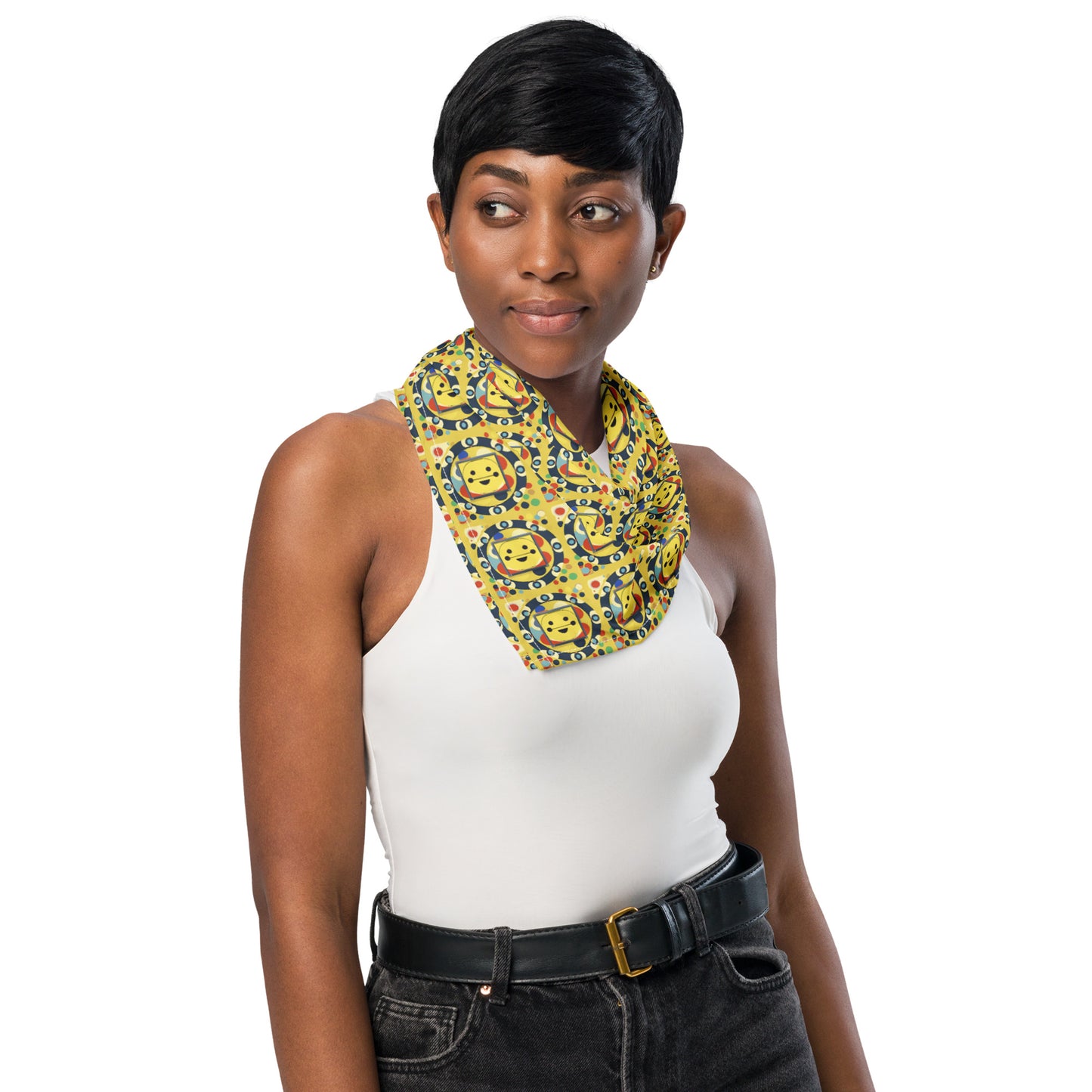 All-over print bandana