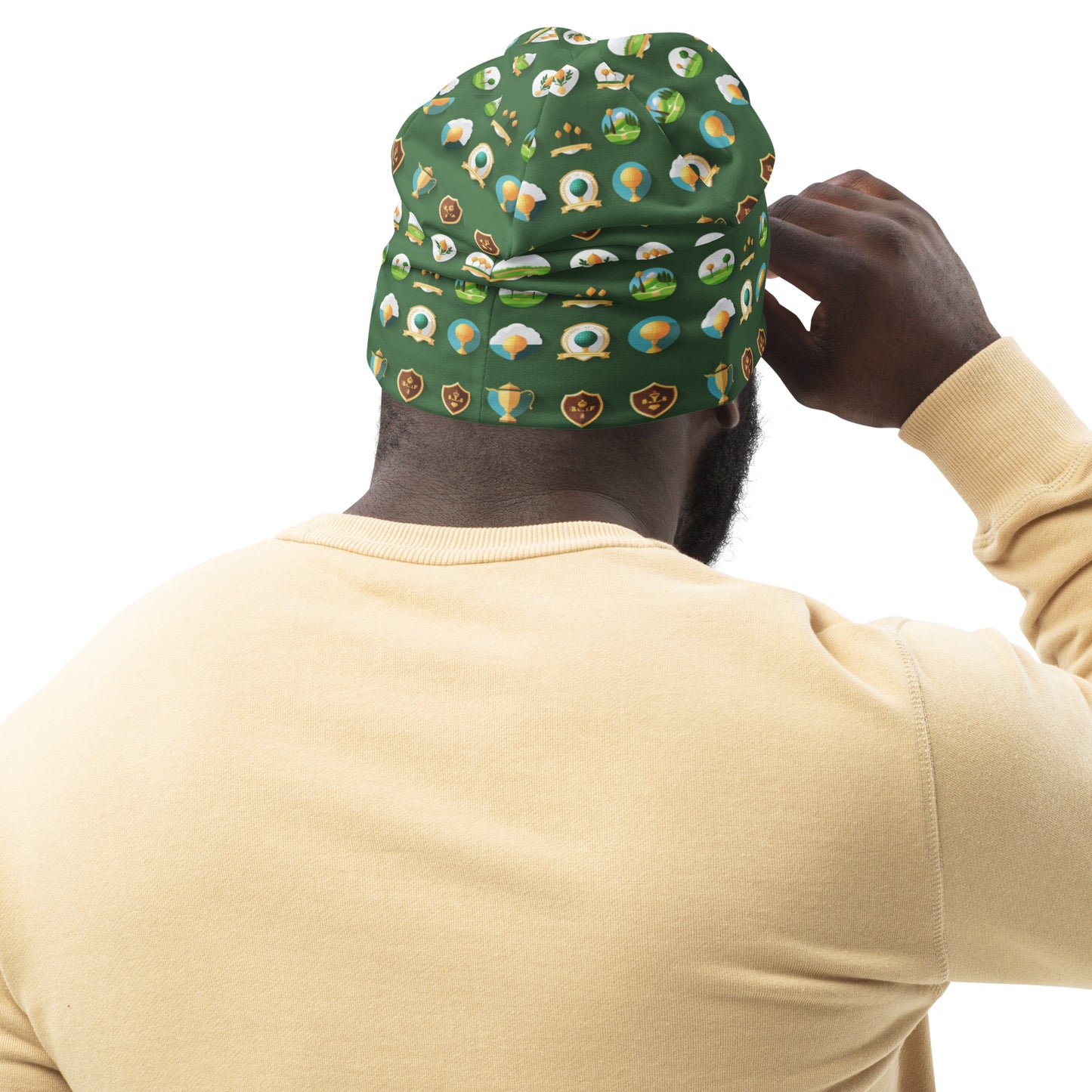 All-Over Print Beanie