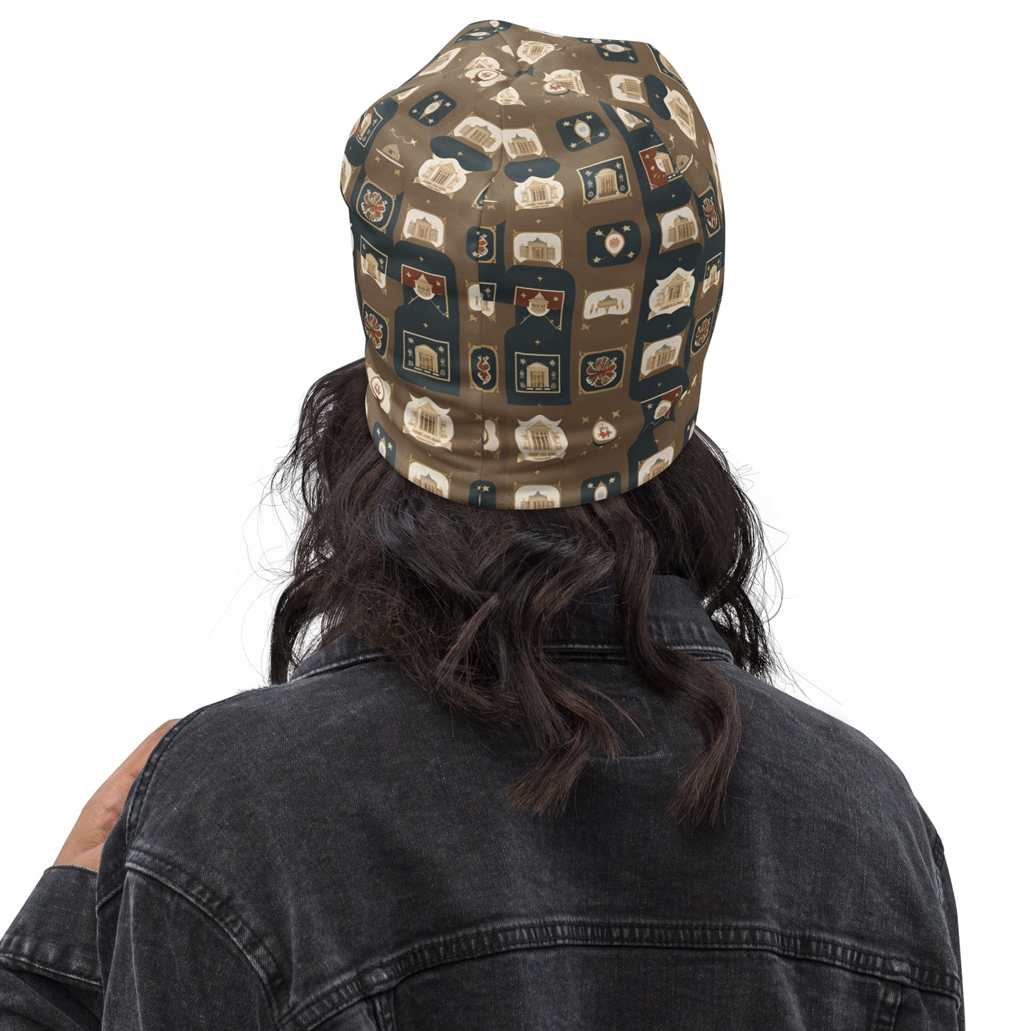 All-Over Print Beanie