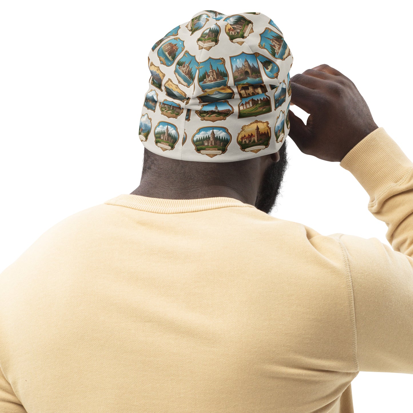 All-Over Print Beanie
