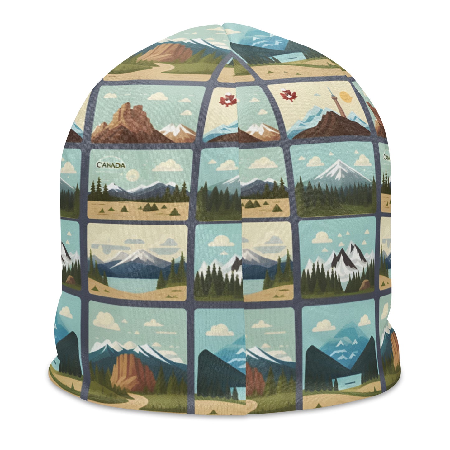 All-Over Print Beanie