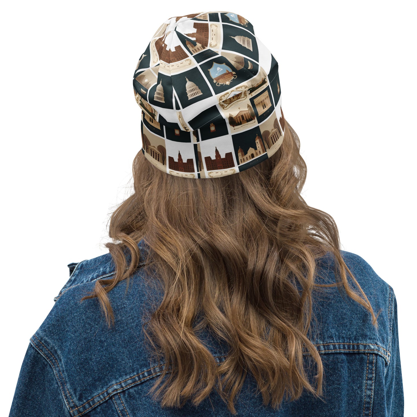 All-Over Print Beanie