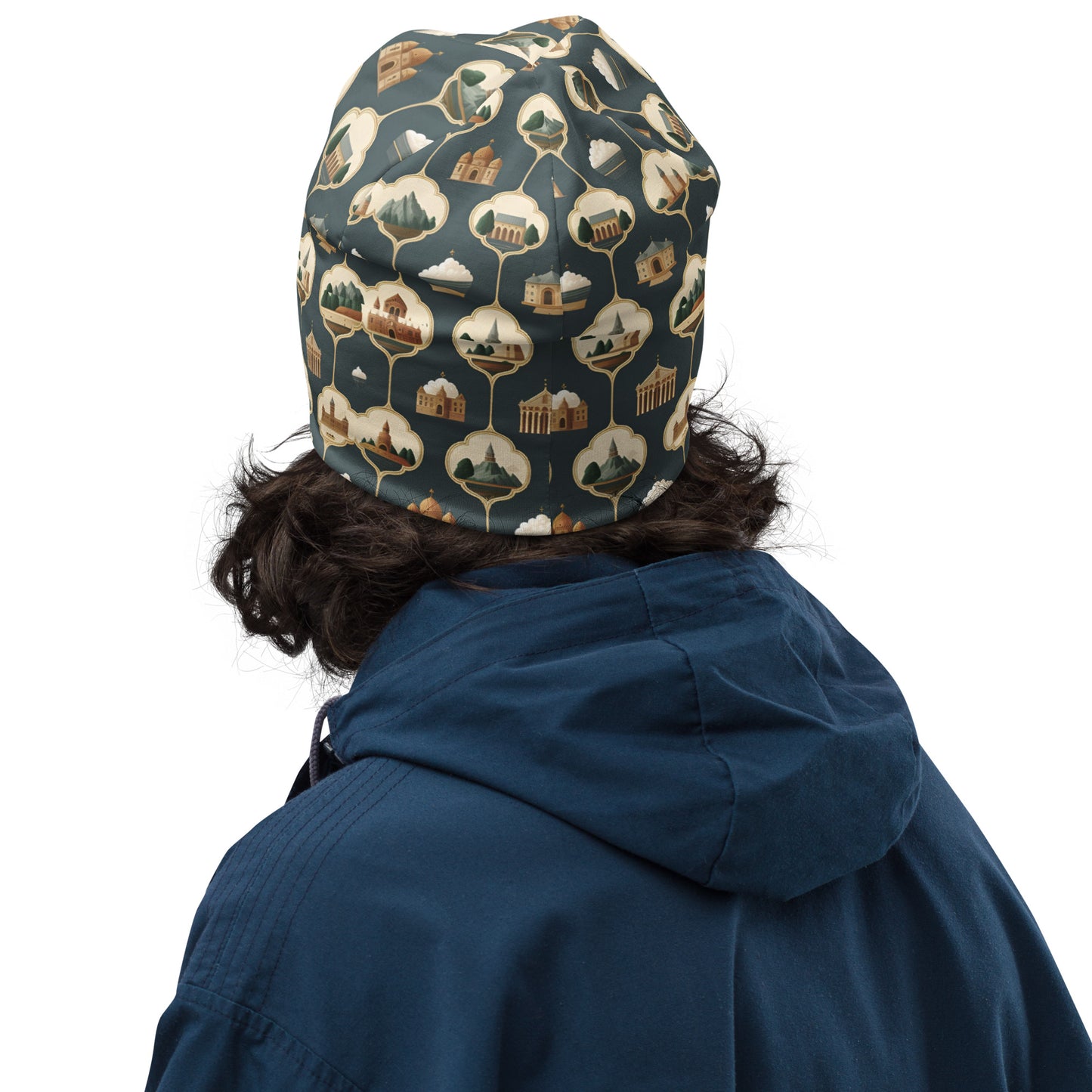 All-Over Print Beanie