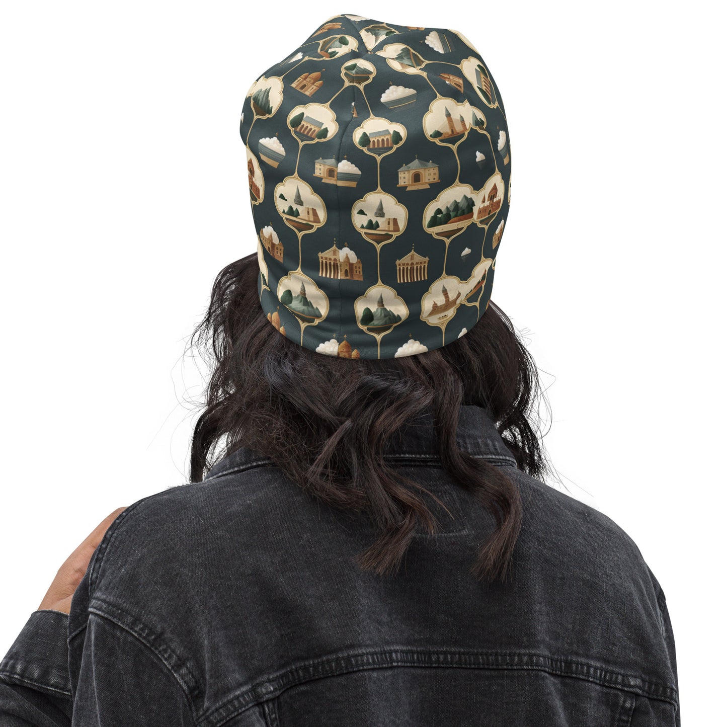 All-Over Print Beanie