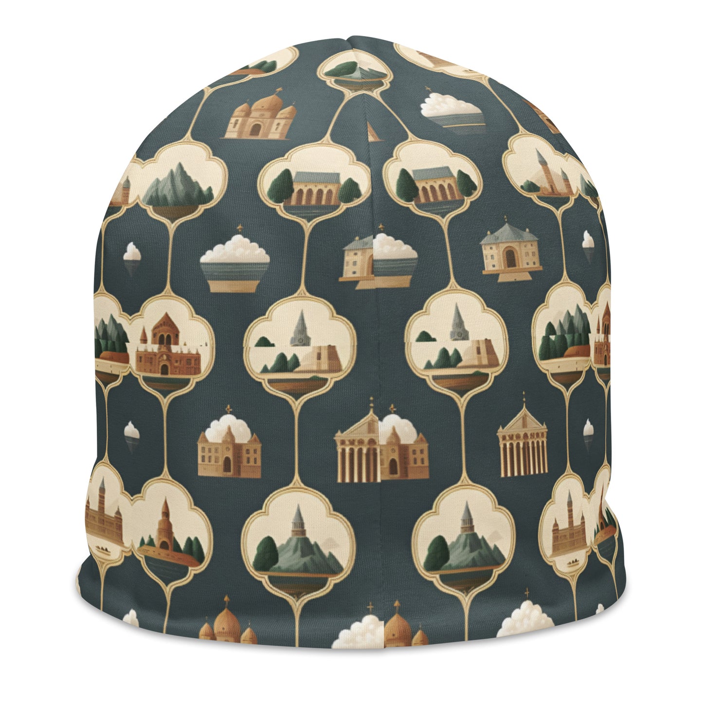 All-Over Print Beanie