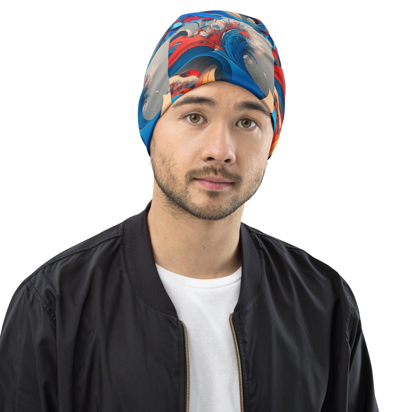 All-Over Print Beanie