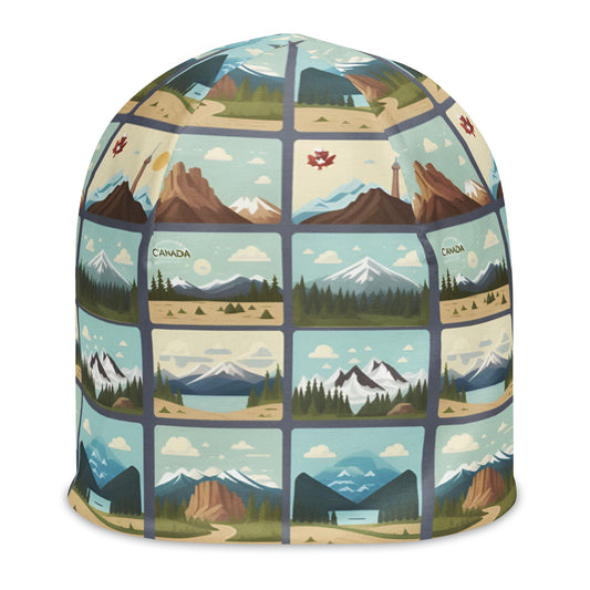 All-Over Print Beanie