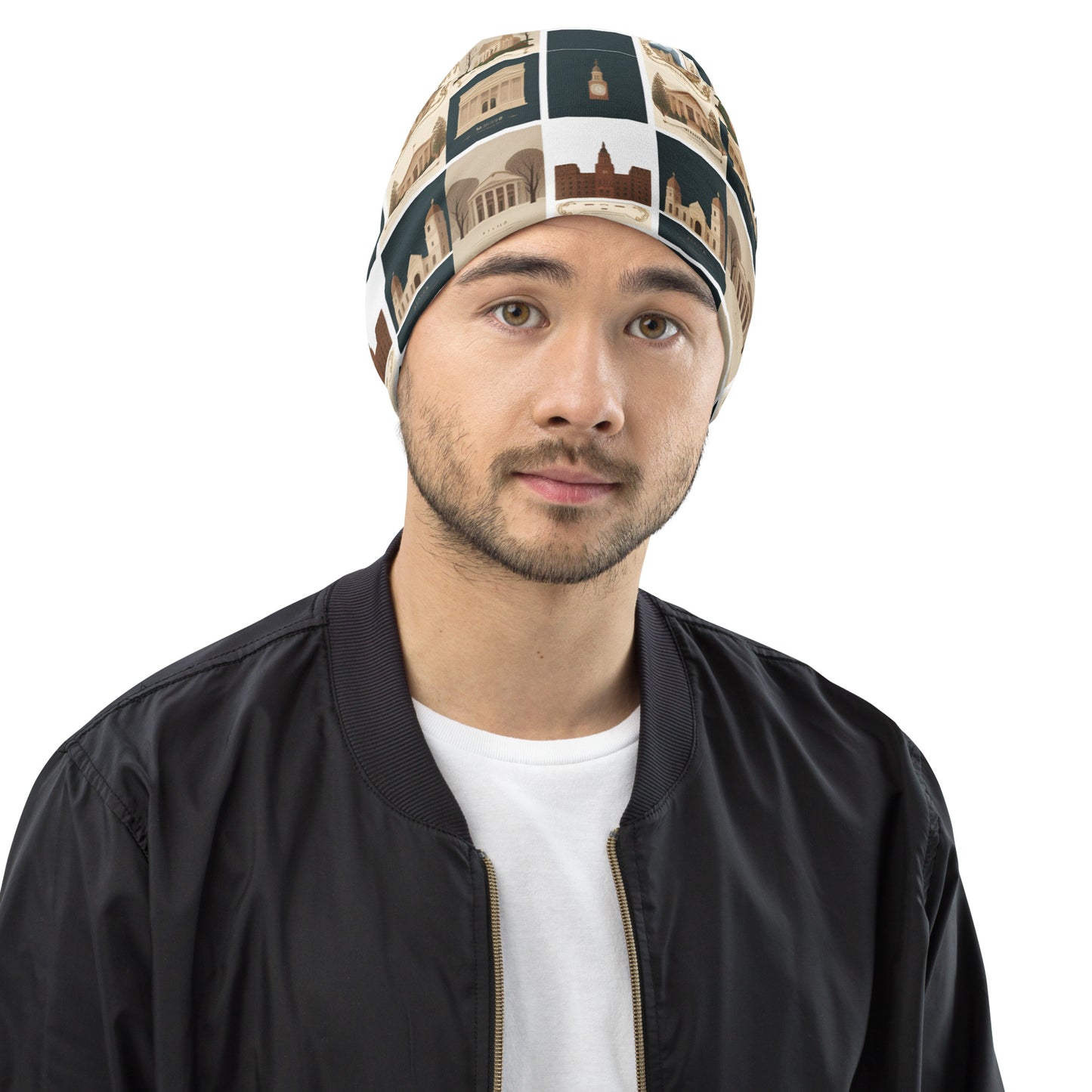 All-Over Print Beanie