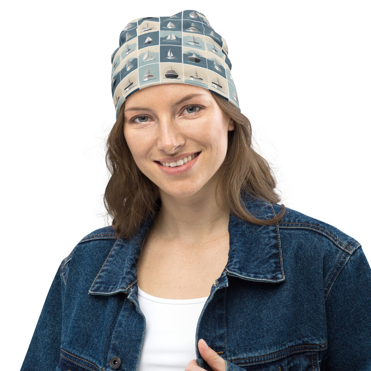 All-Over Print Beanie