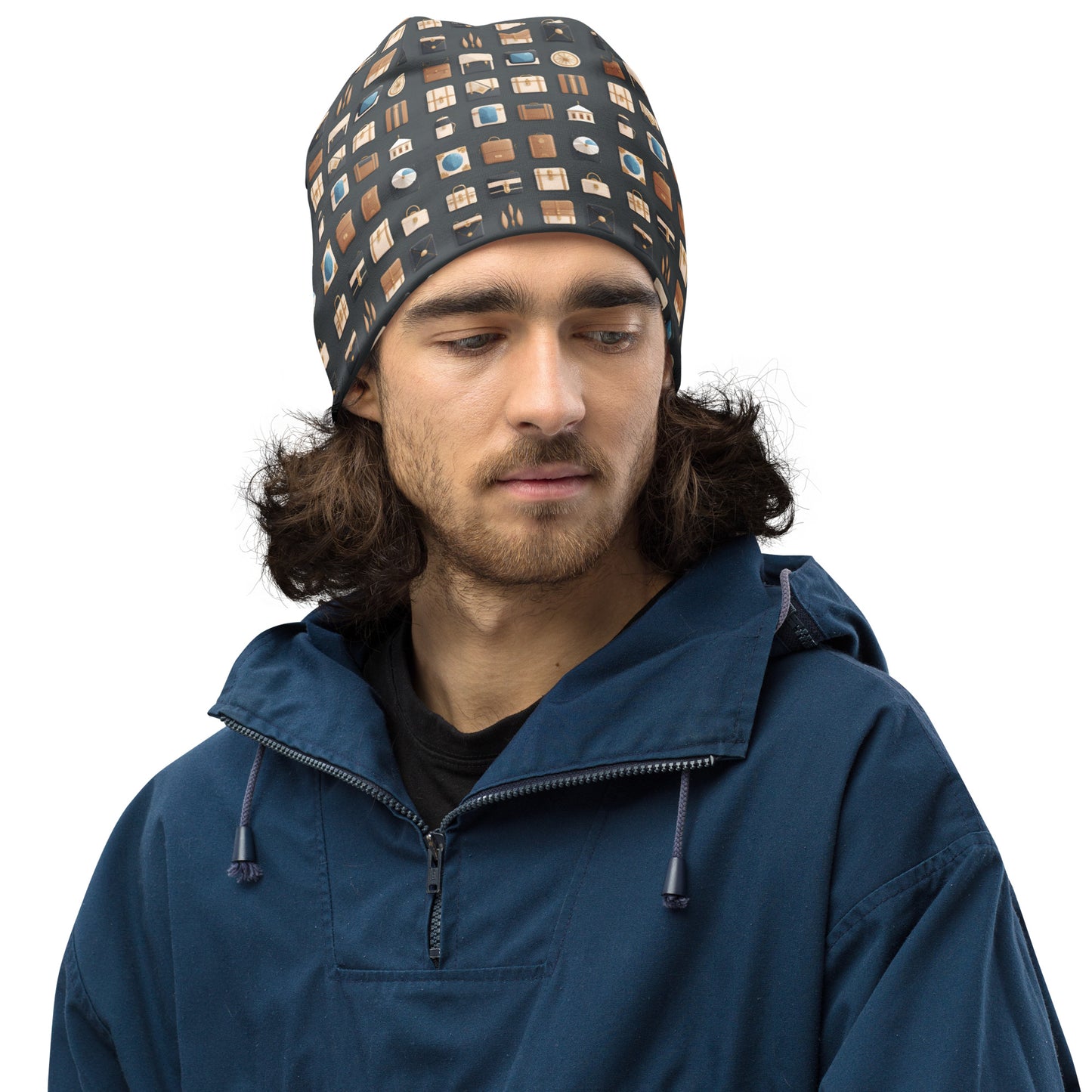 All-Over Print Beanie