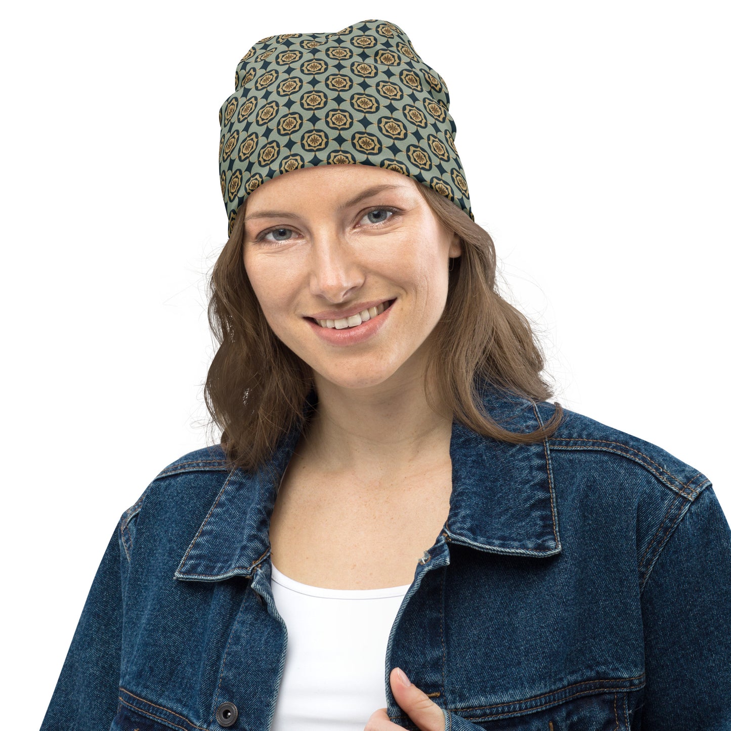 All-Over Print Beanie