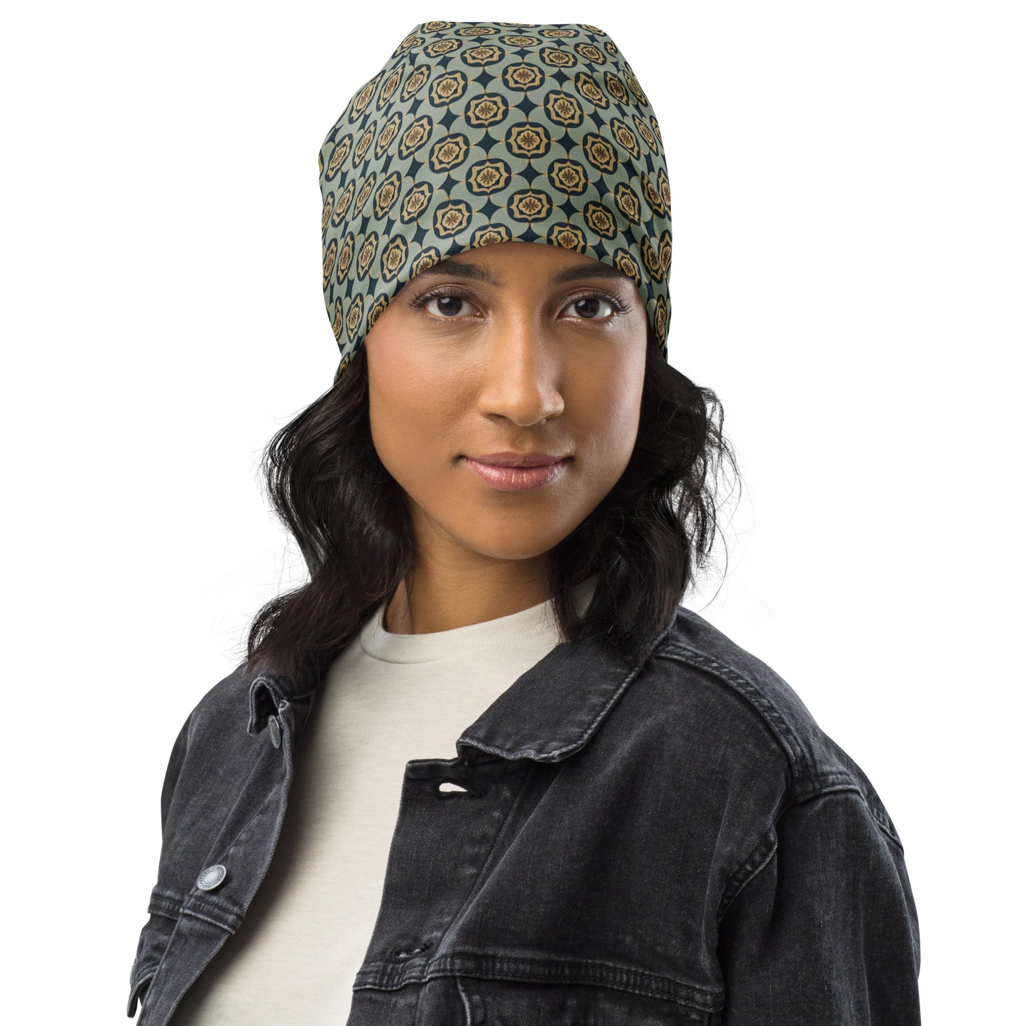 All-Over Print Beanie