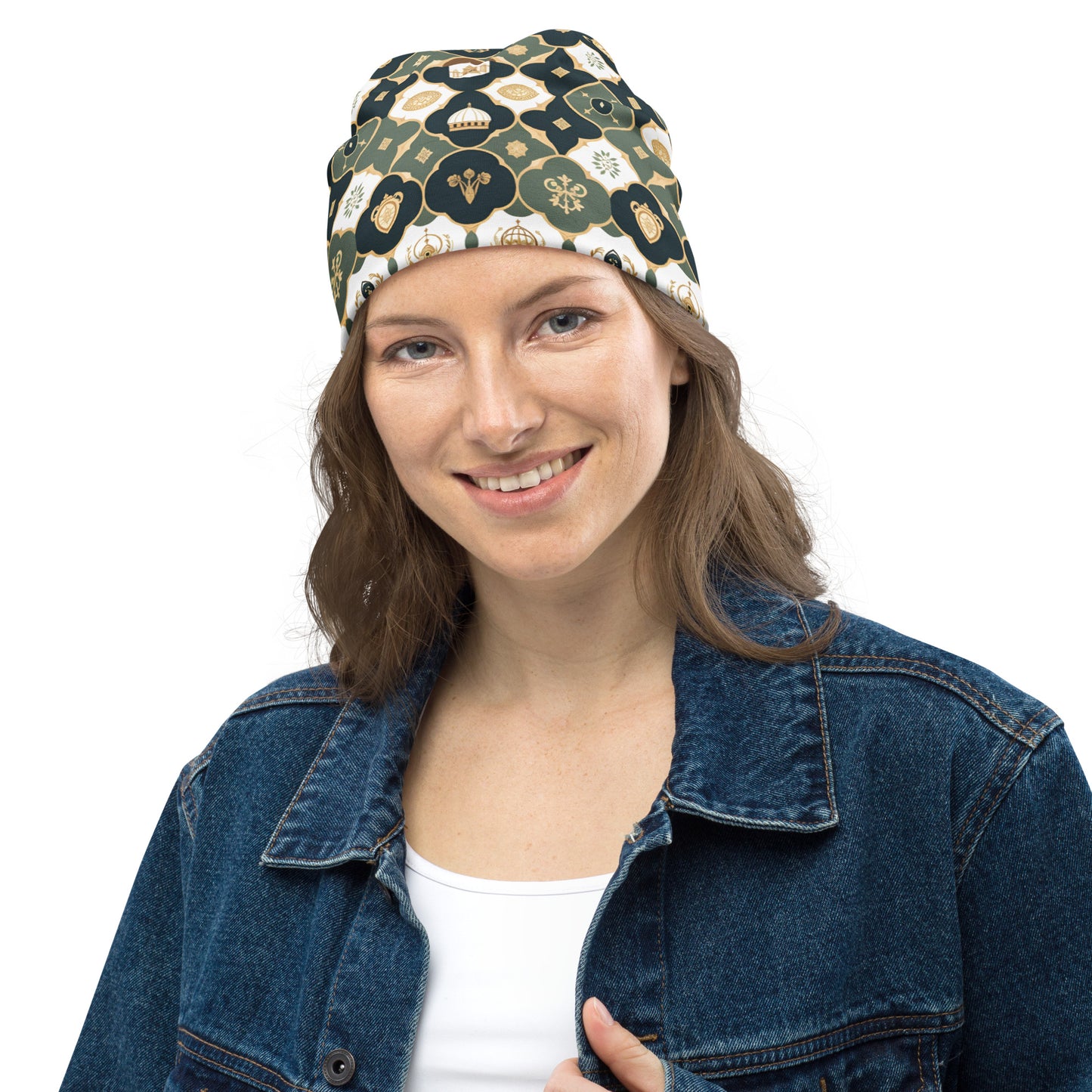 All-Over Print Beanie