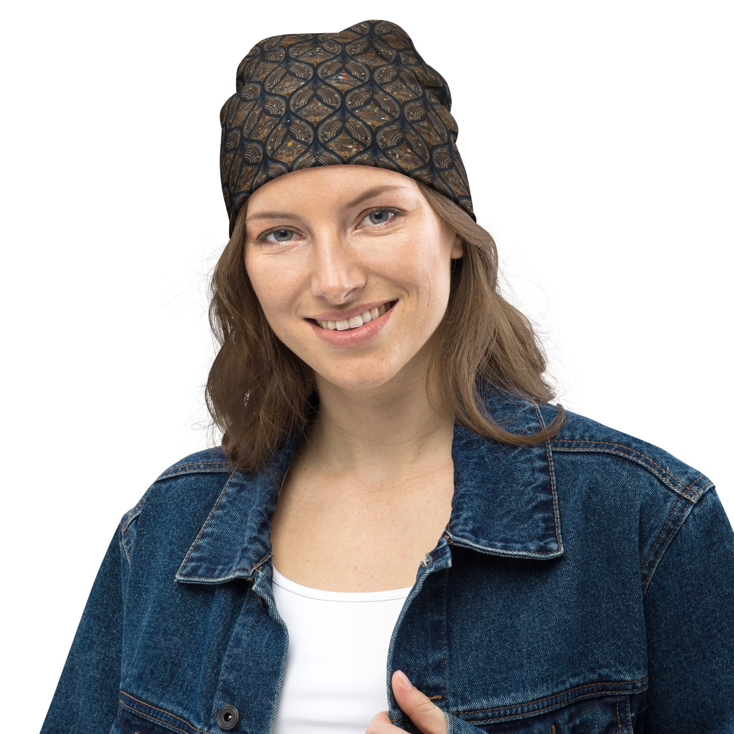 All-Over Print Beanie