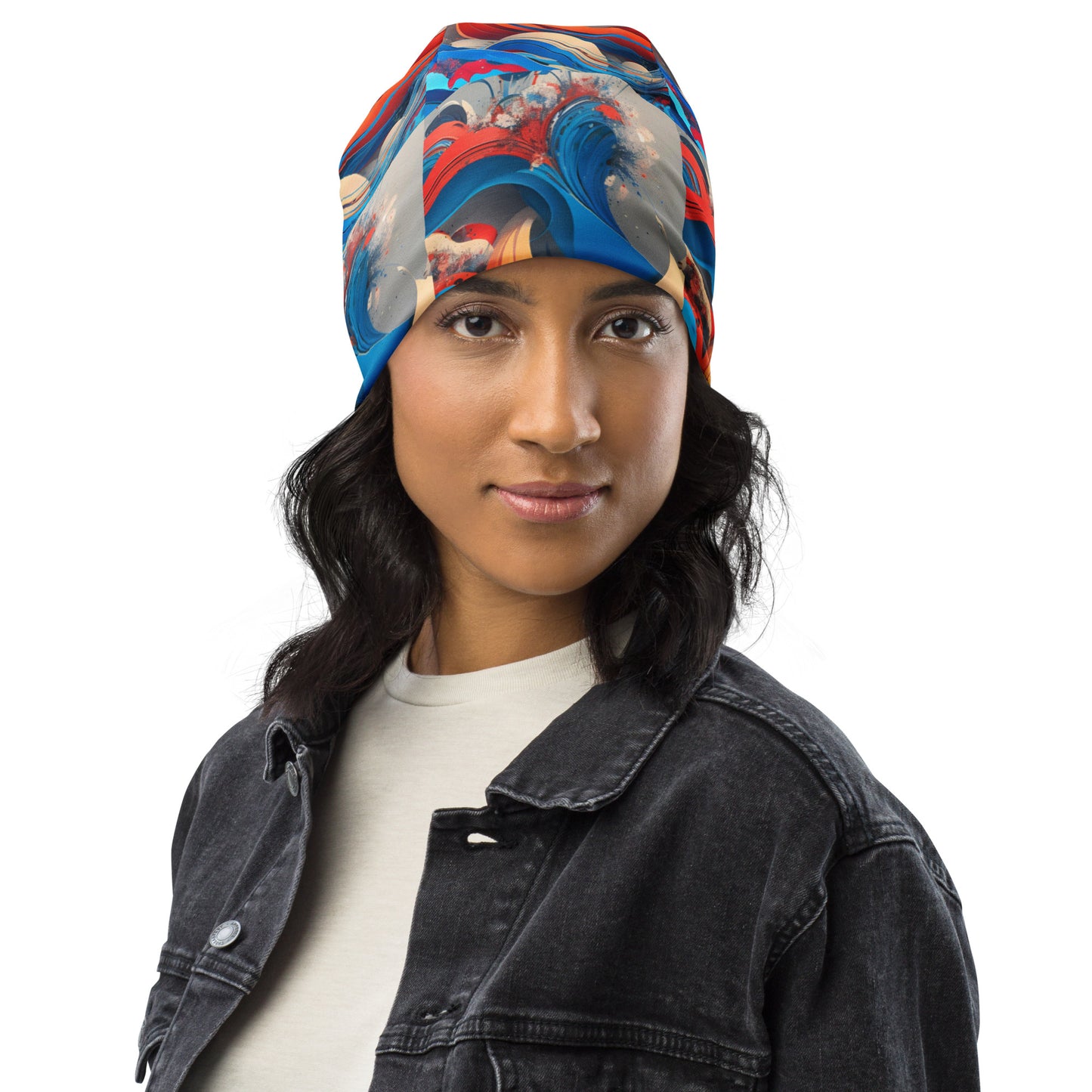 All-Over Print Beanie