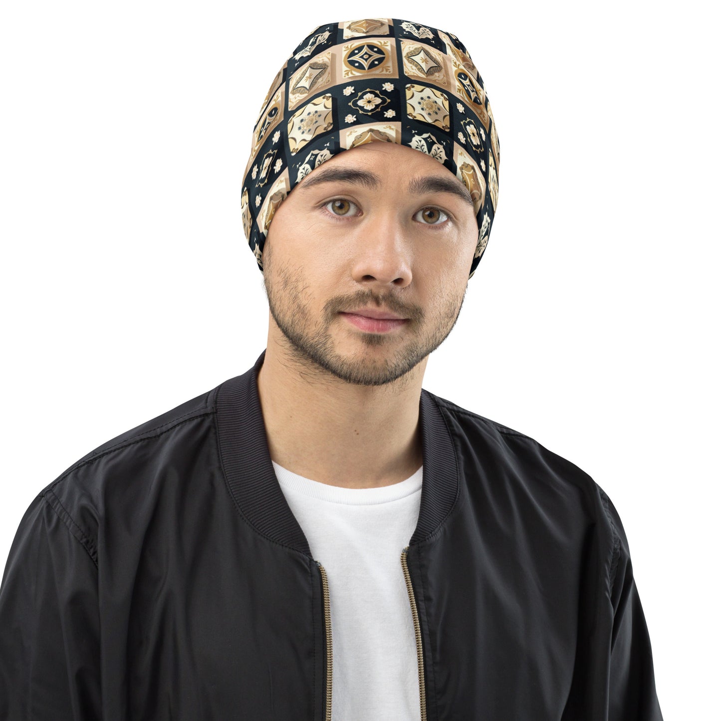 All-Over Print Beanie