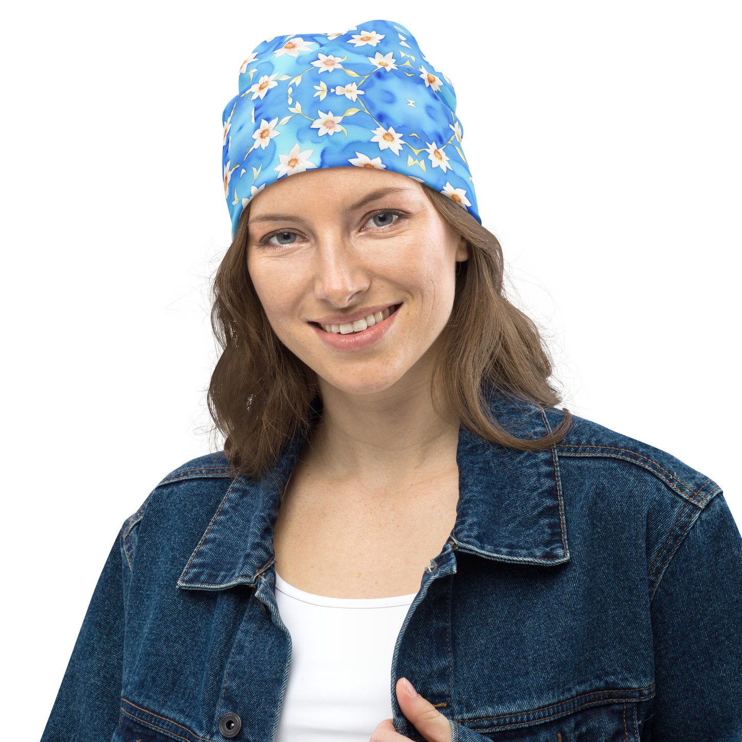 All-Over Print Beanie