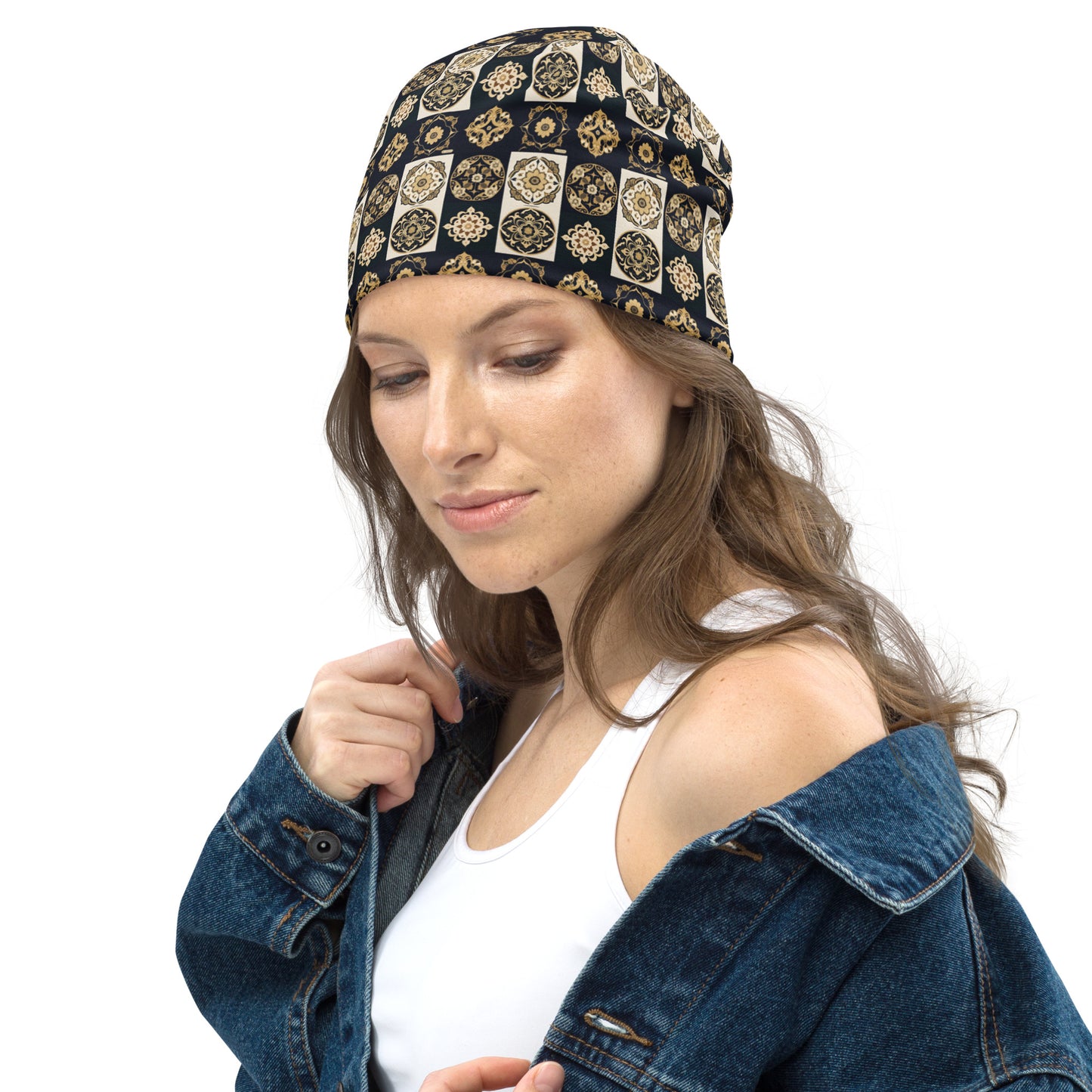 All-Over Print Beanie