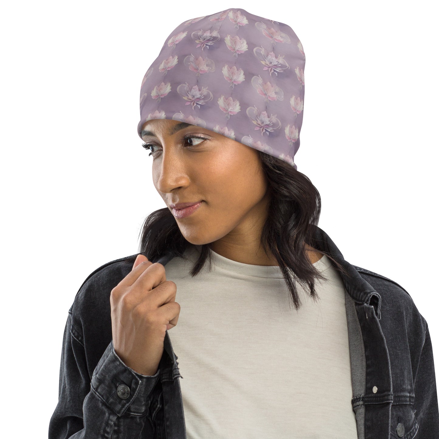 All-Over Print Beanie