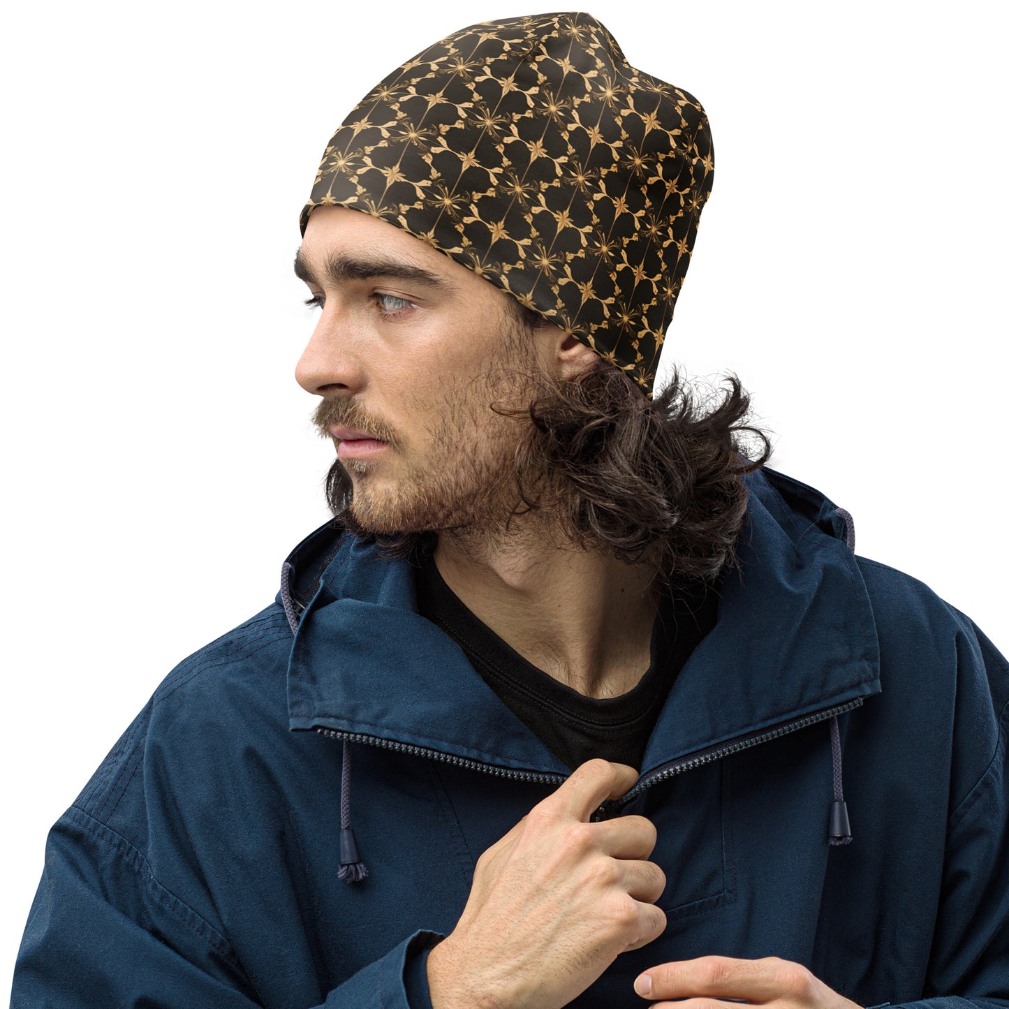 All-Over Print Beanie