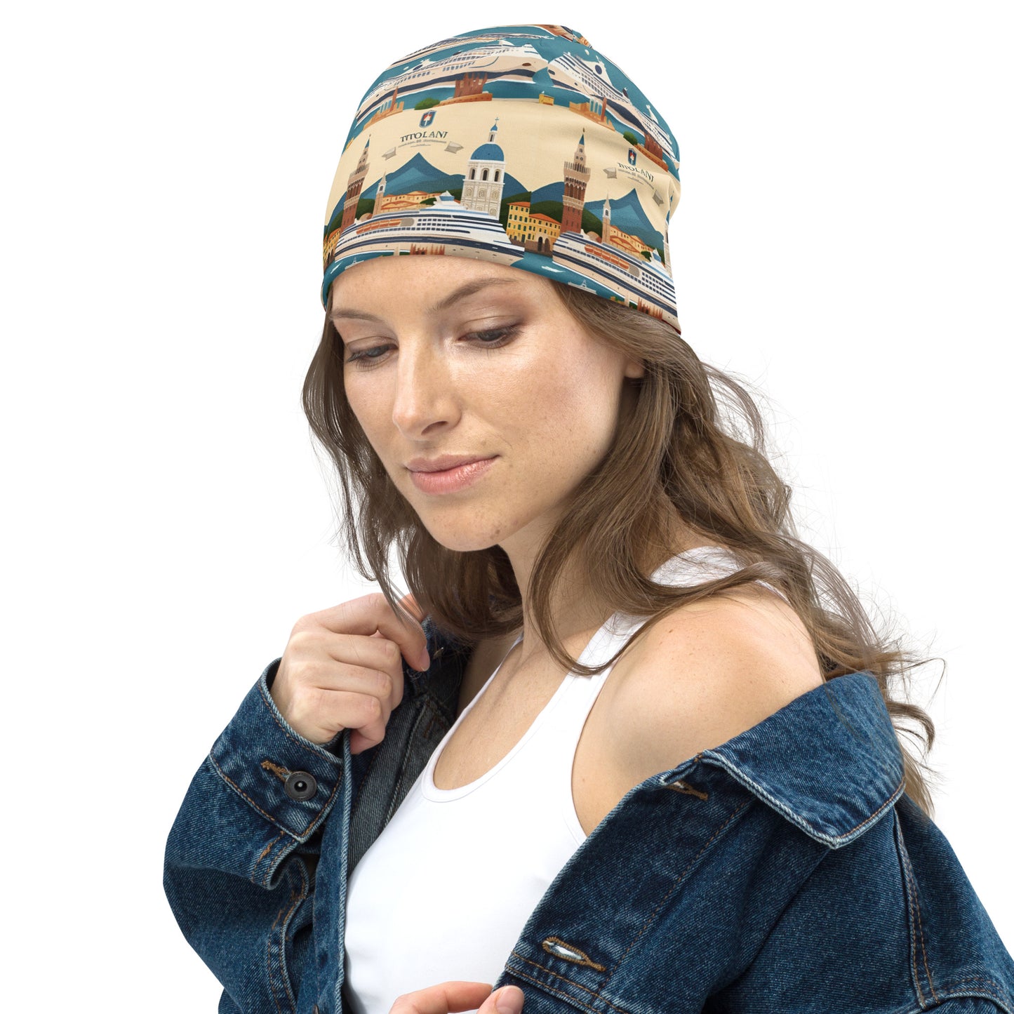 All-Over Print Beanie